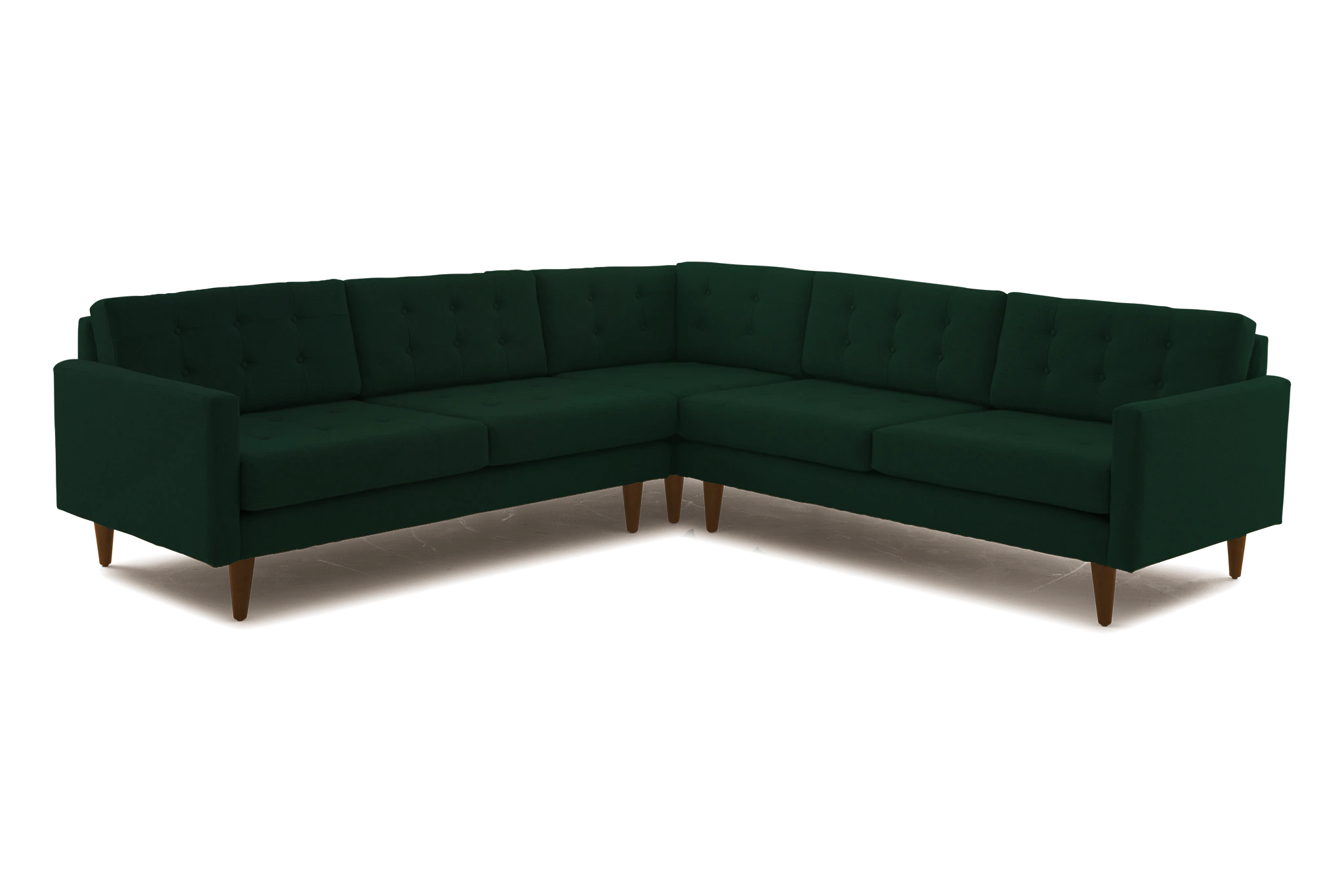 eliot corner sectional %283 piece%29 royale evergreen