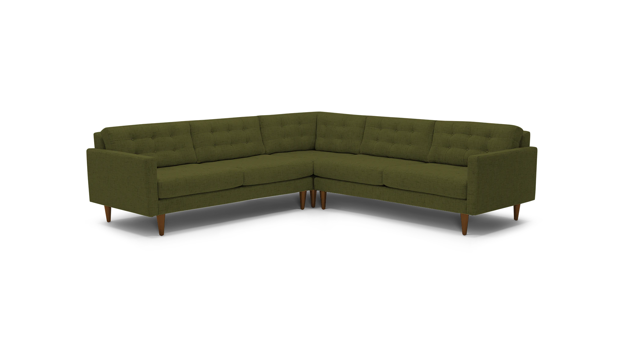 eliot corner sectional %283 piece%29 faithful olive