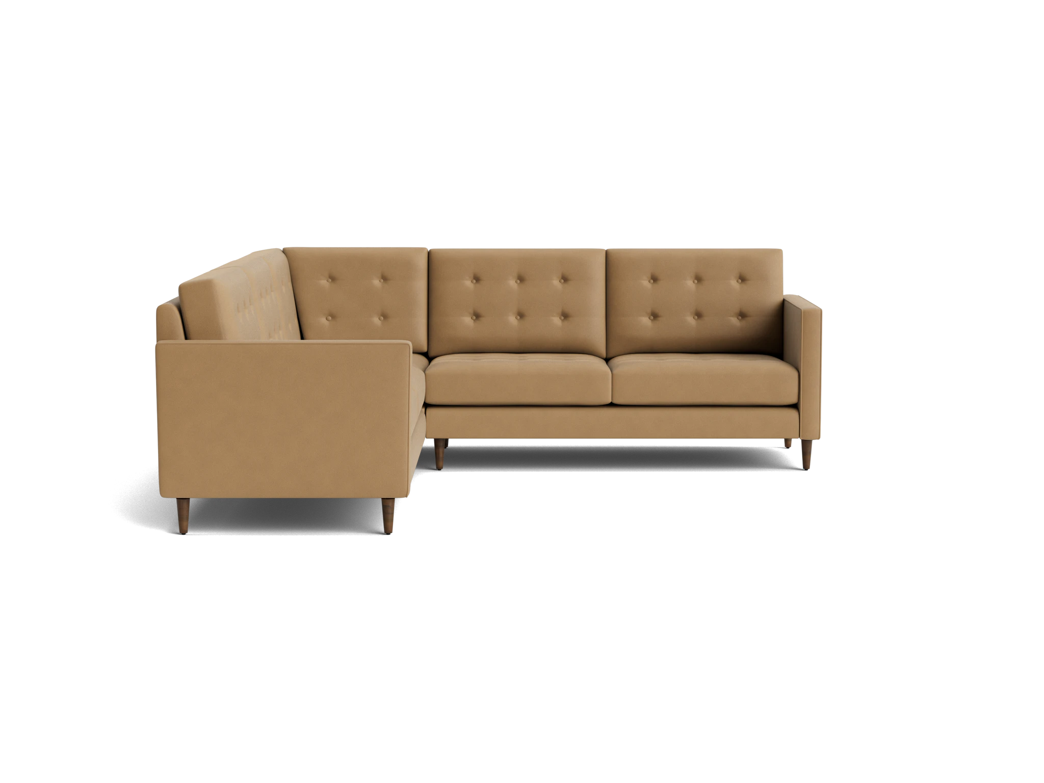 eliot corner sectional %283 piece%29 washed california biscuit