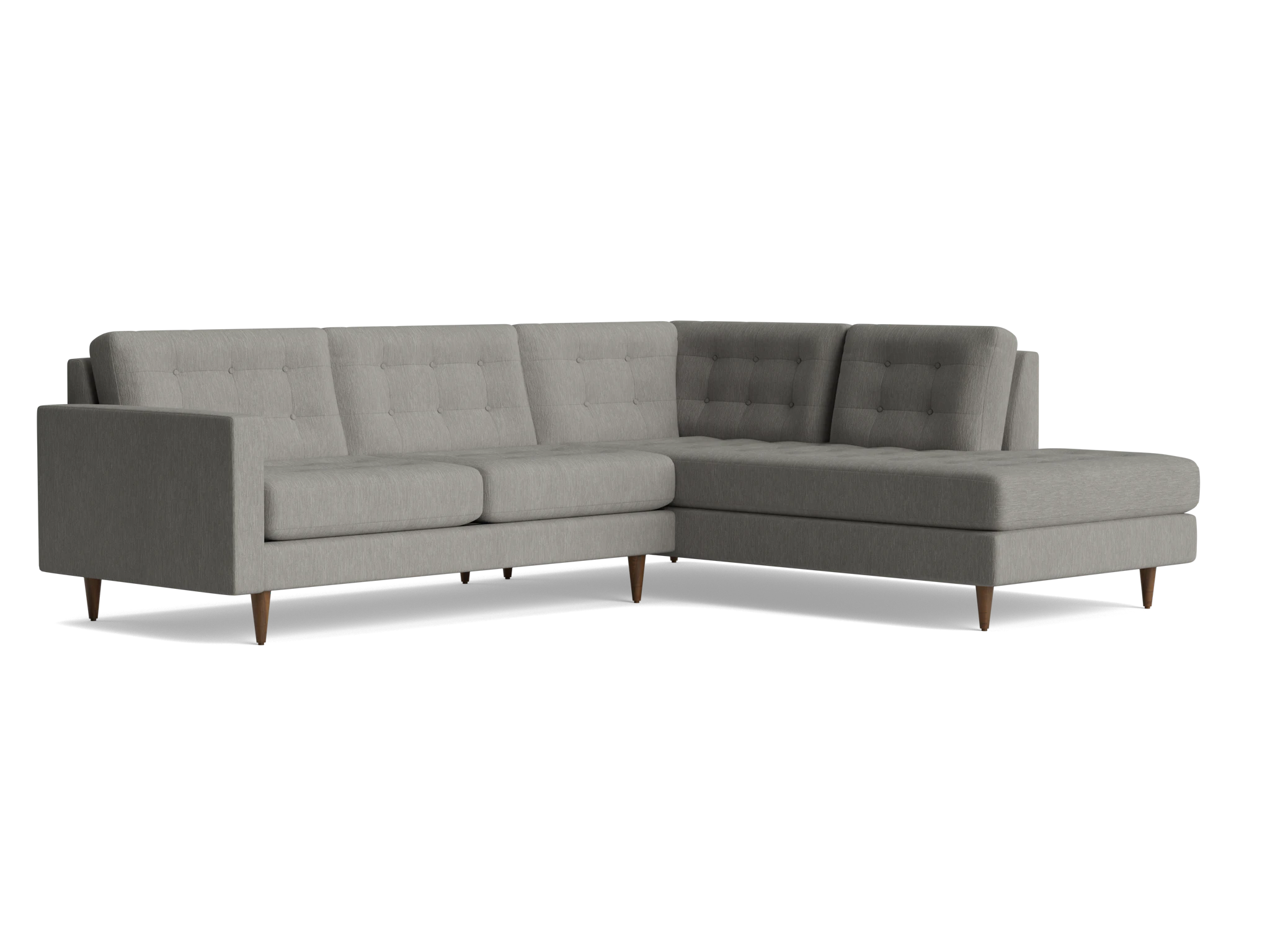 Eliot Sectional with Bumper (2 piece)