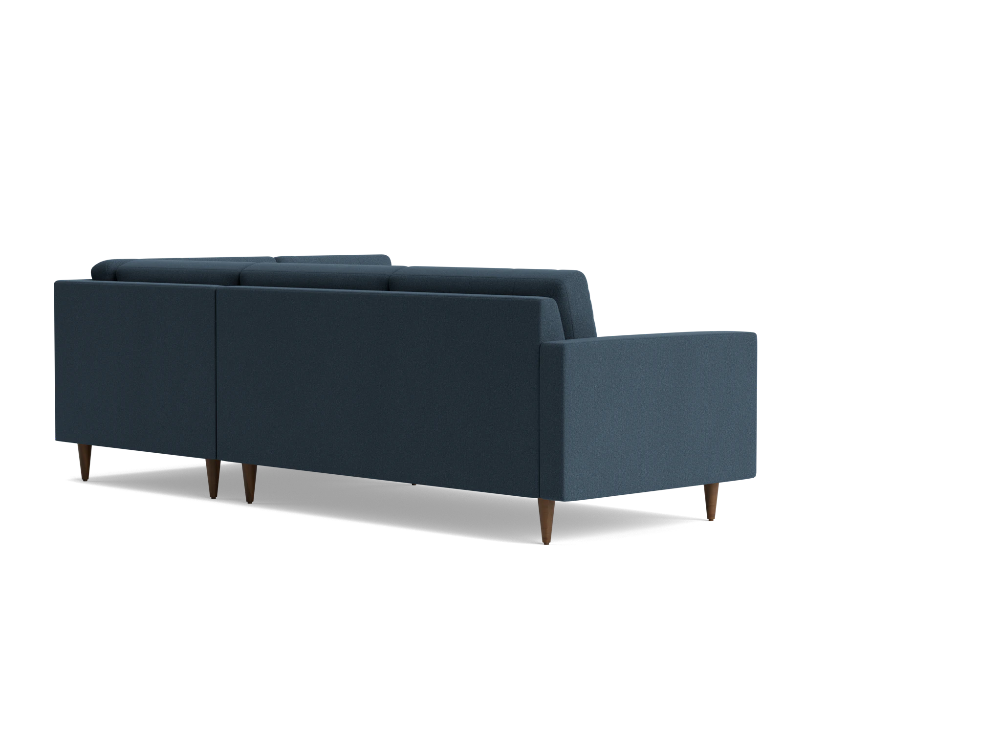 eliot sectional with bumper %282 piece%29 faithful indigo
