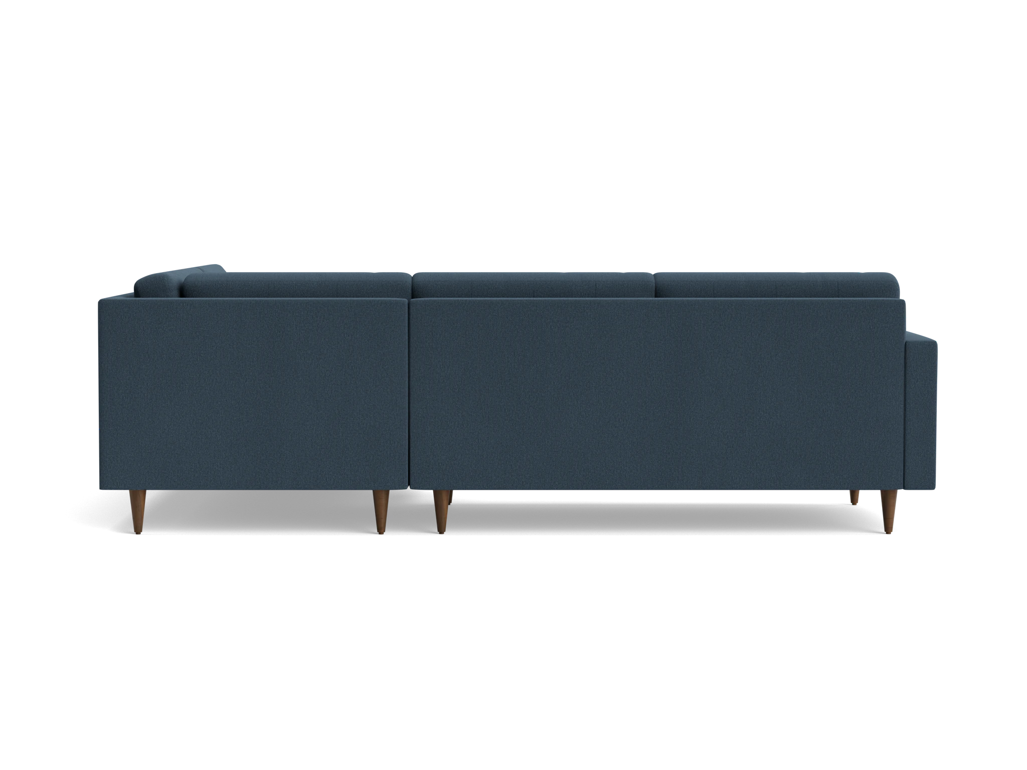 eliot sectional with bumper %282 piece%29 faithful indigo