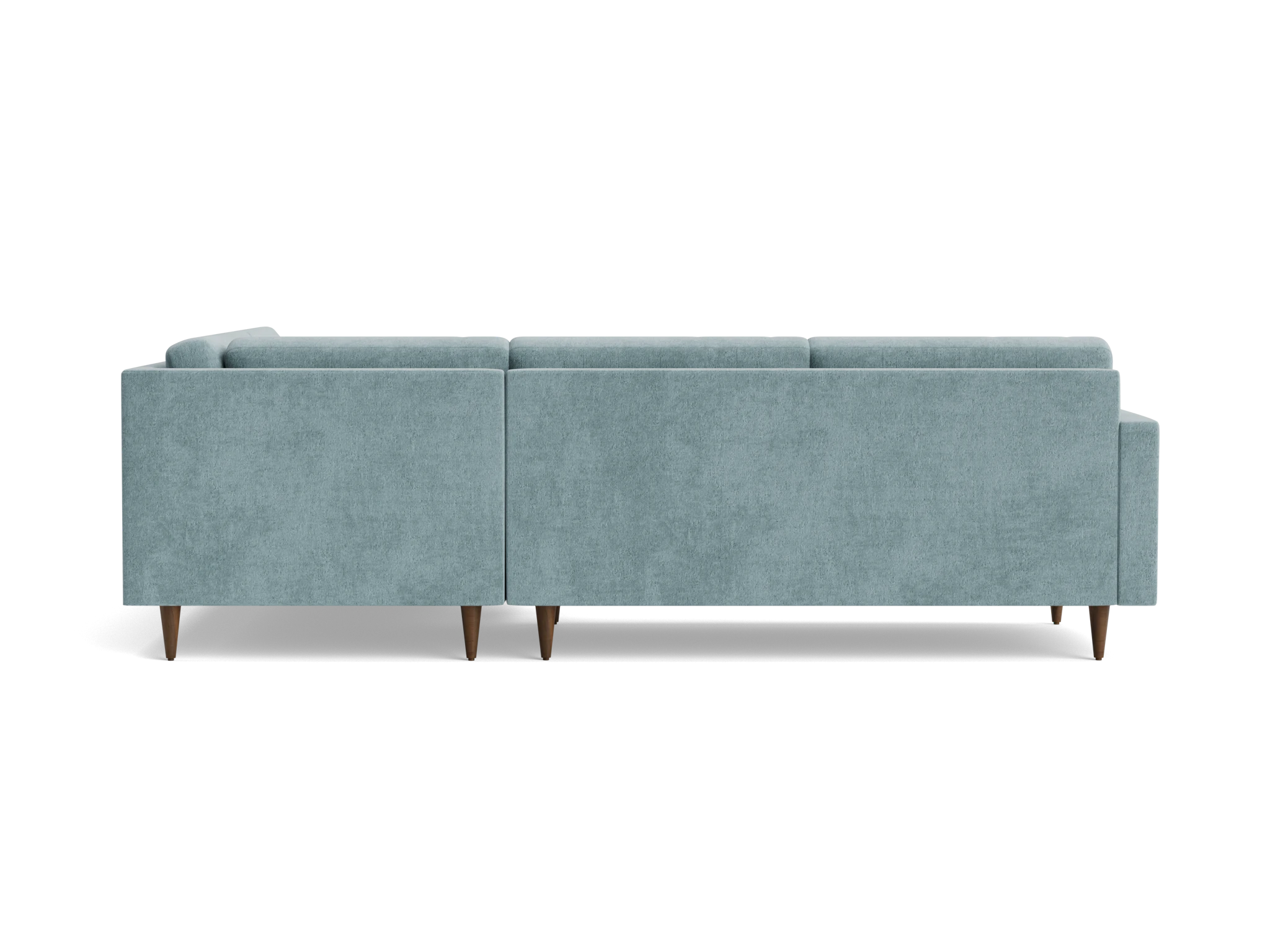 eliot sectional with bumper %282 piece%29 plush mist