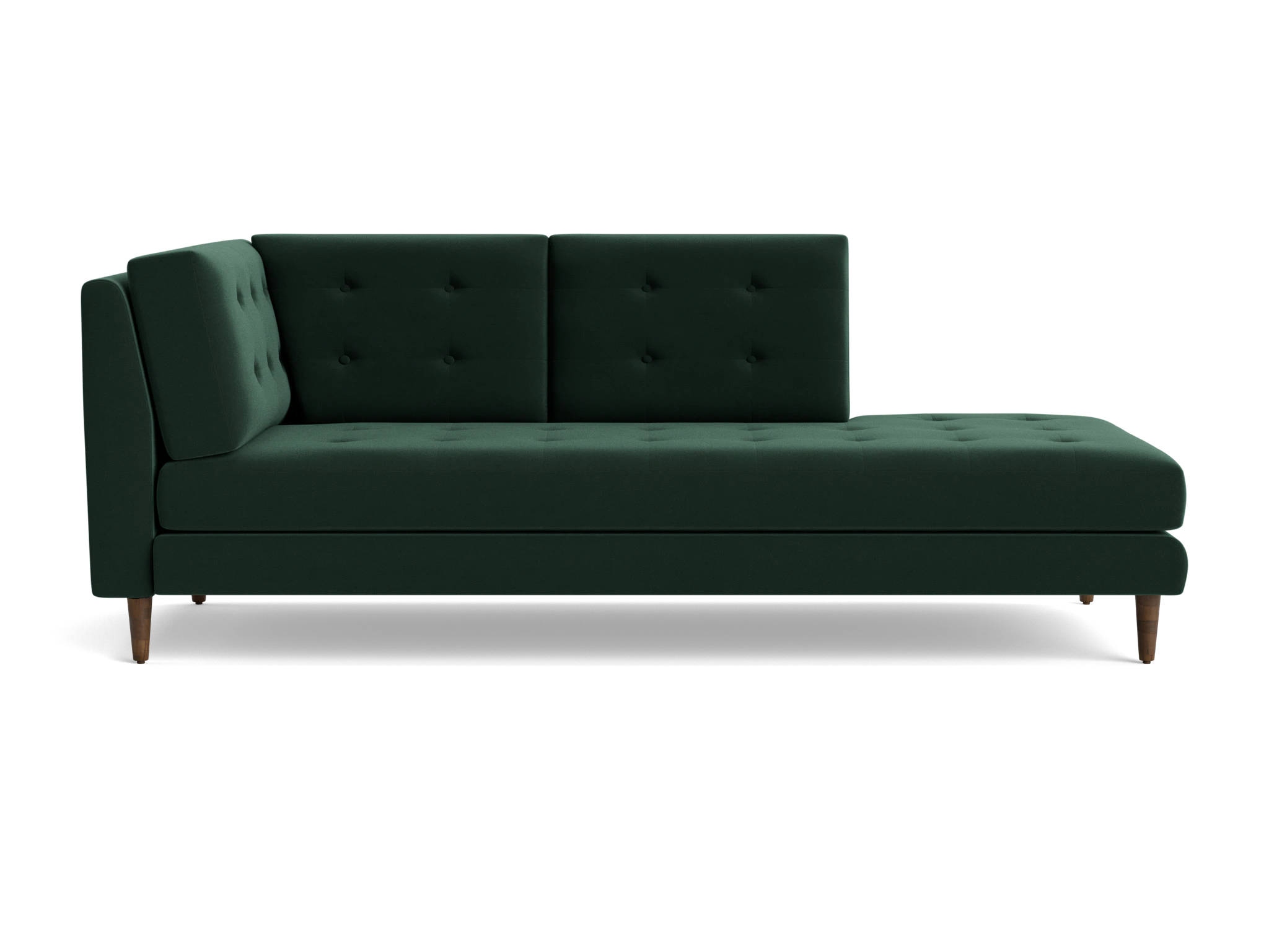 eliot bumper chaise royale evergreen