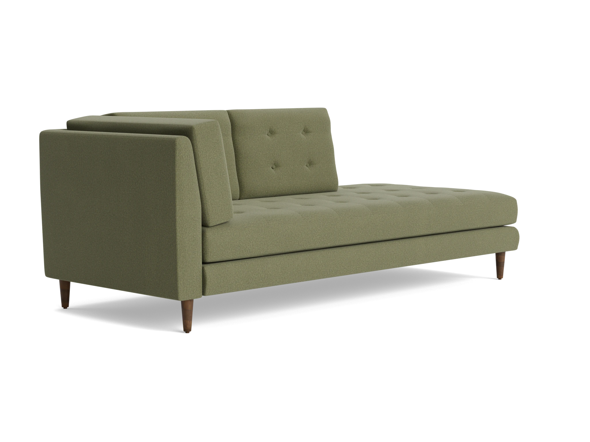 eliot bumper chaise faithful olive