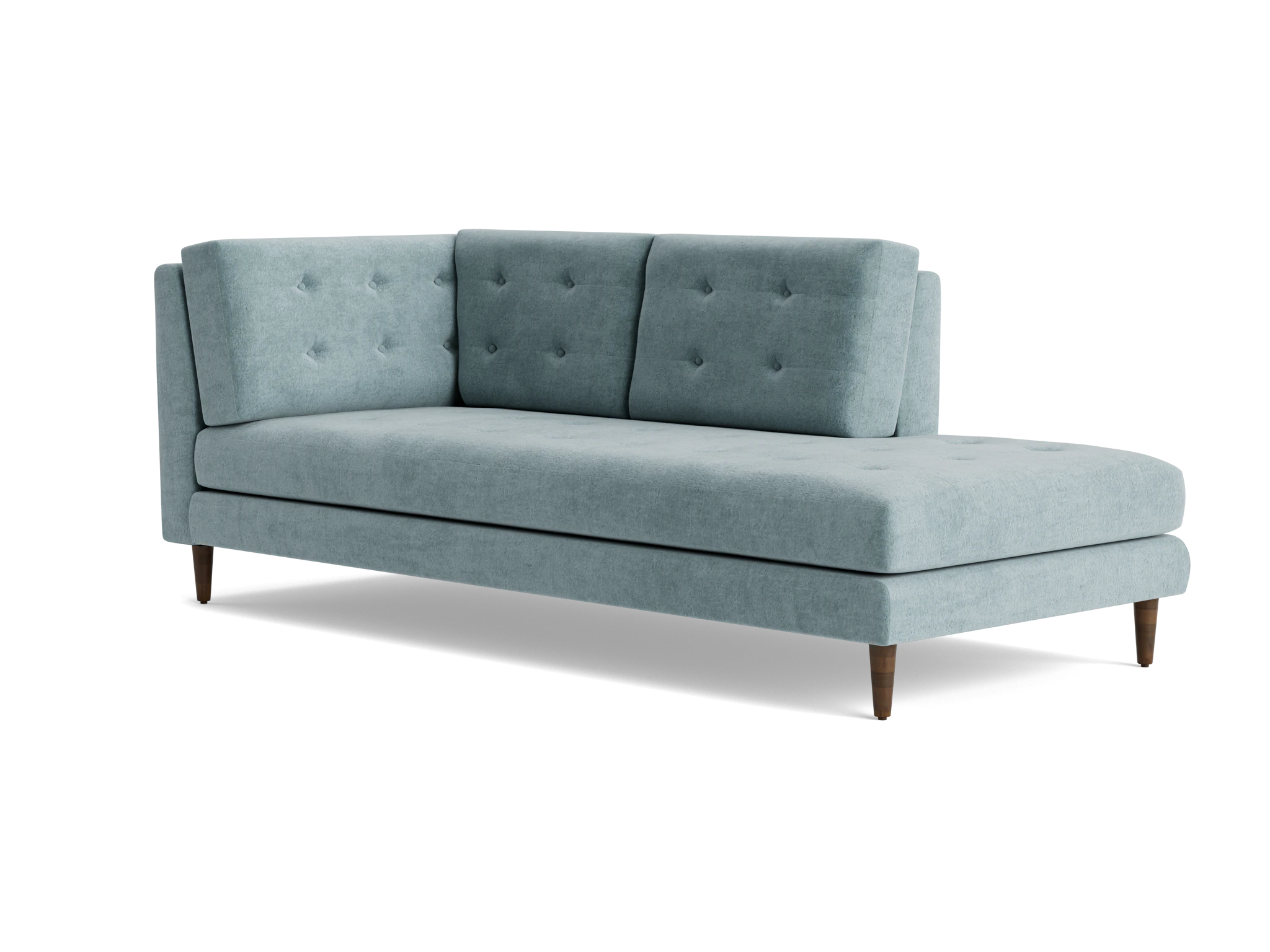 eliot bumper chaise plush mist