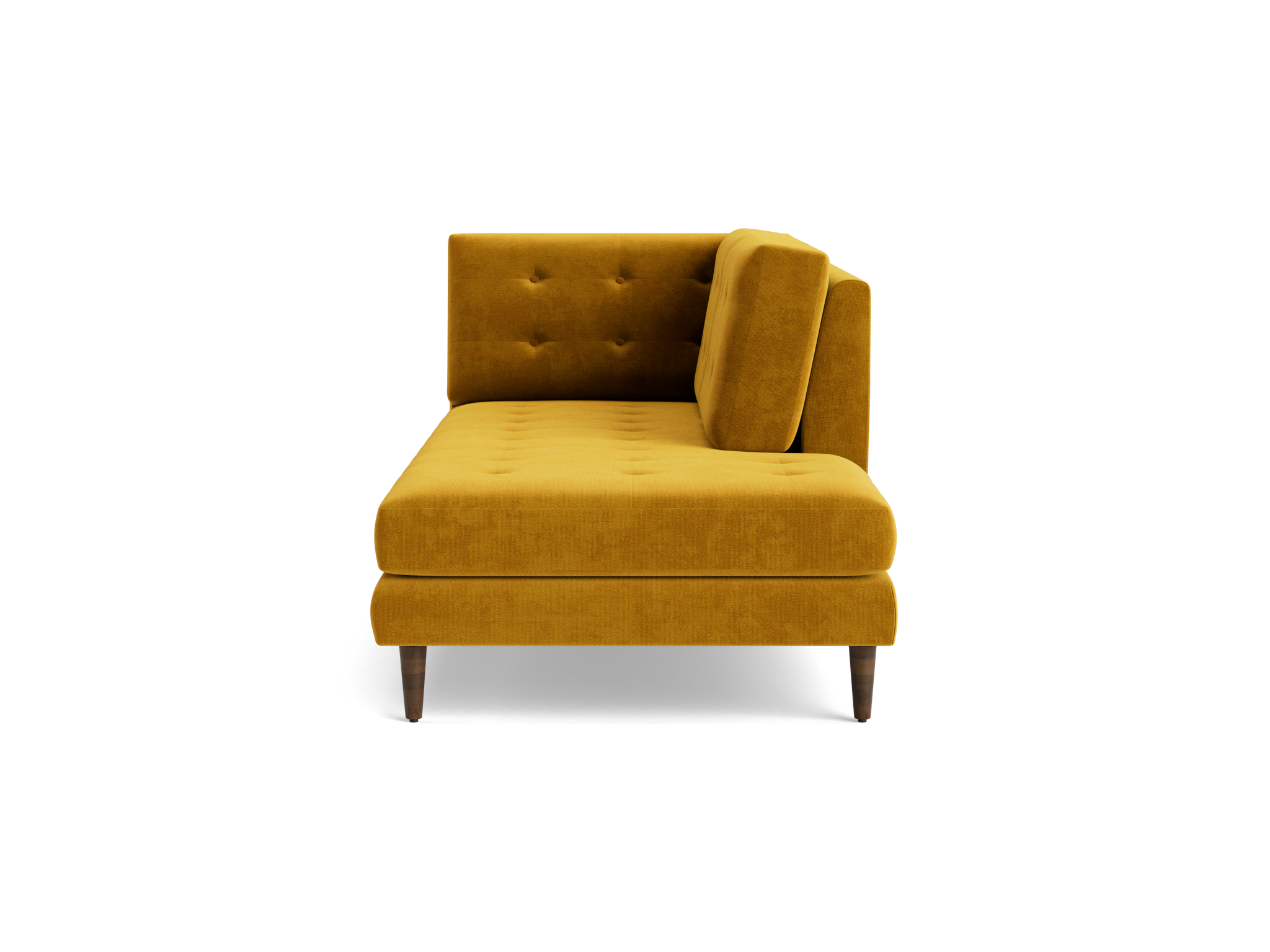 eliot bumper chaise harper amber gold