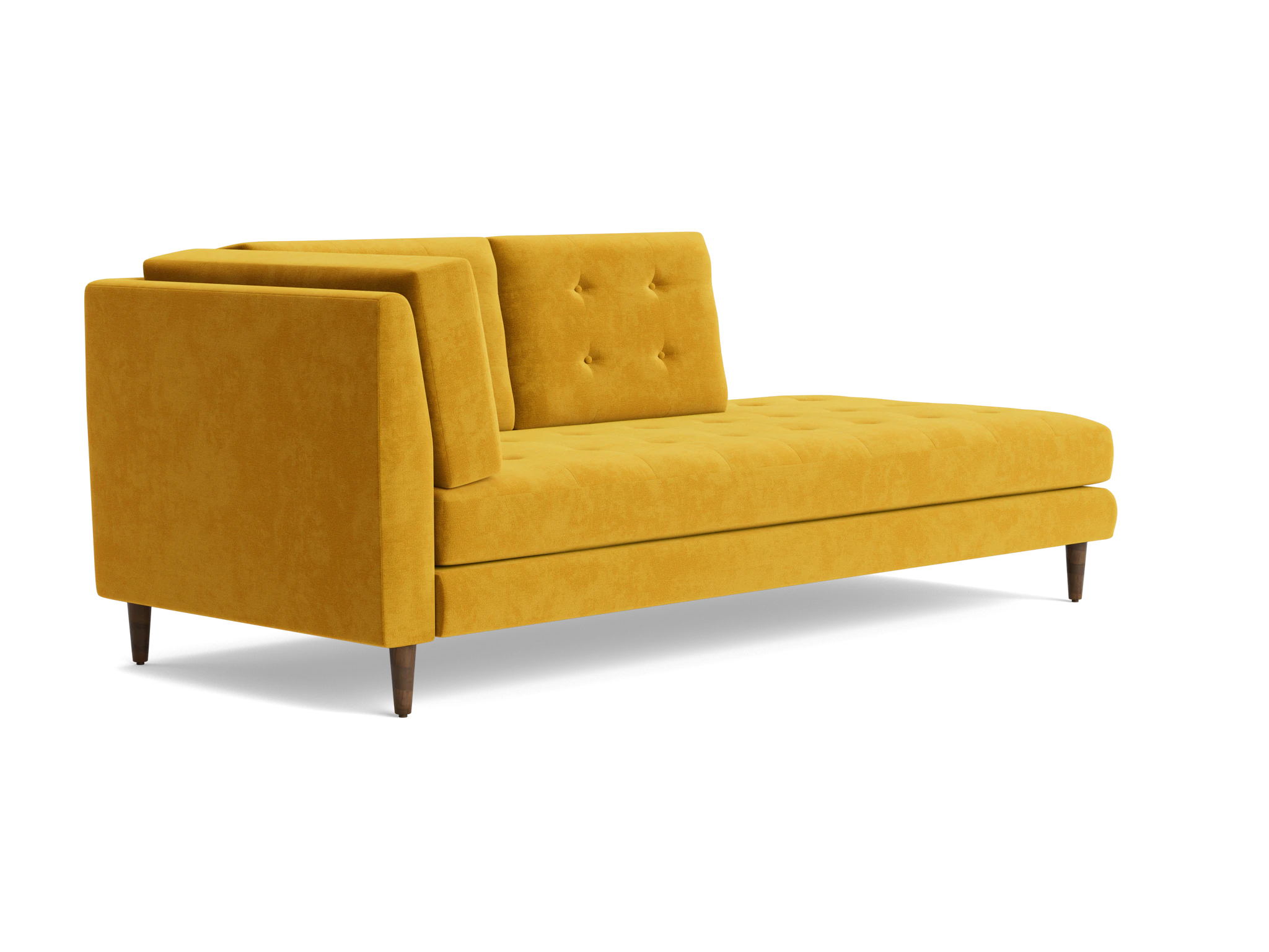 eliot bumper chaise harper amber gold