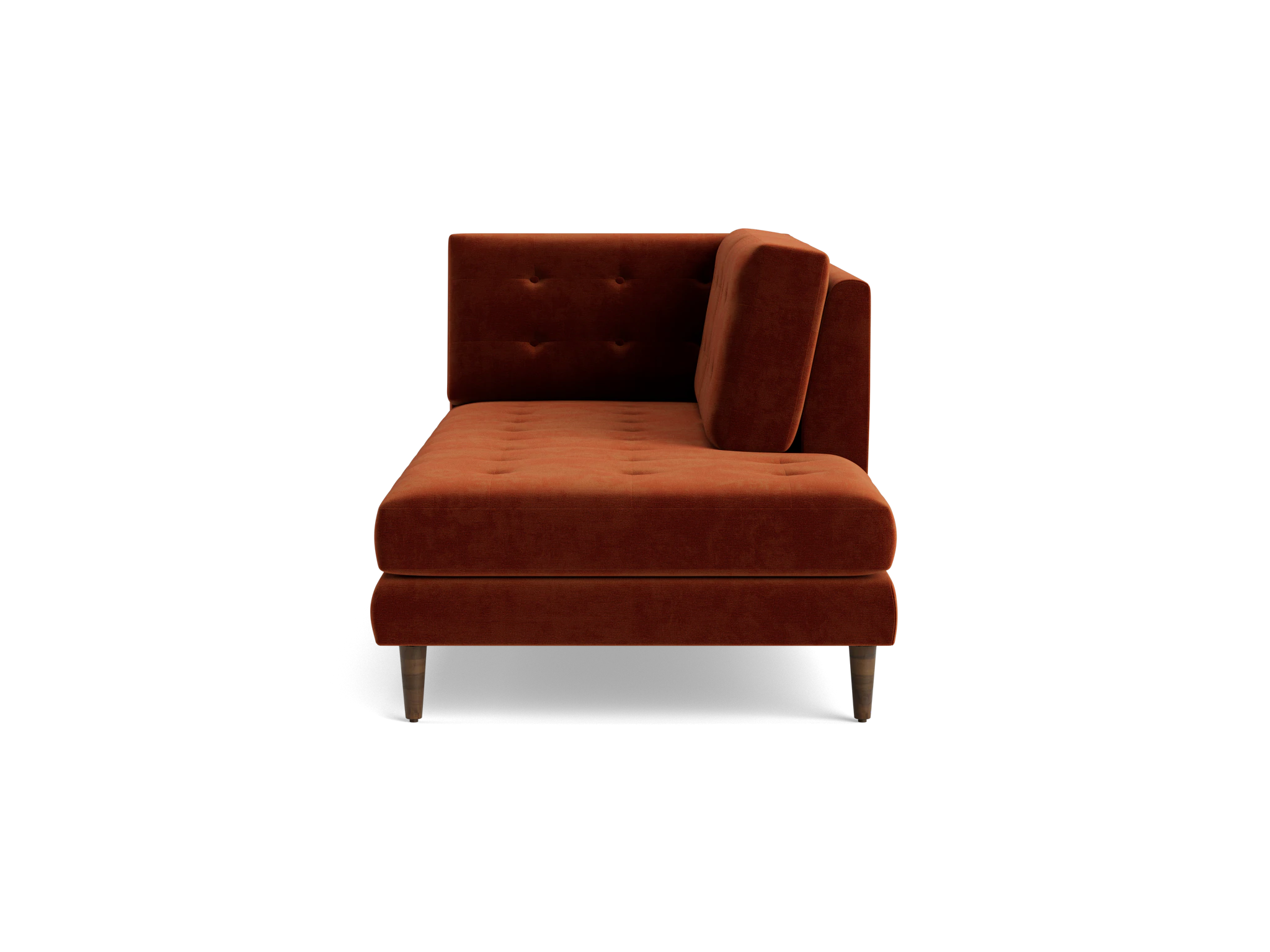 eliot bumper chaise harper cinnamon