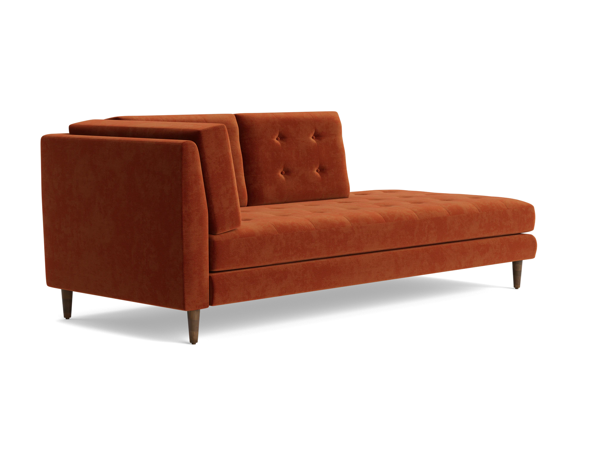 eliot bumper chaise harper cinnamon