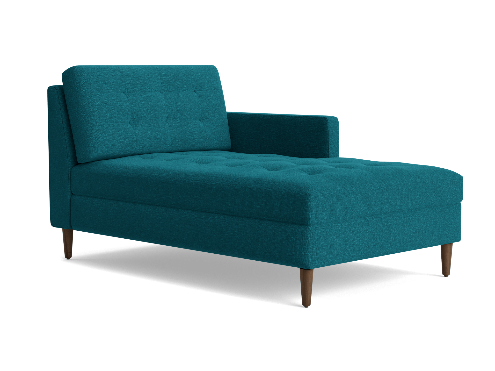 eliot single arm chaise key largo zenith teal