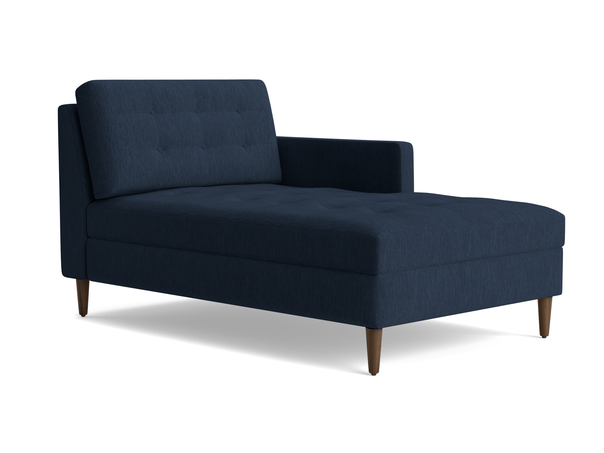 eliot single arm chaise bentley indigo