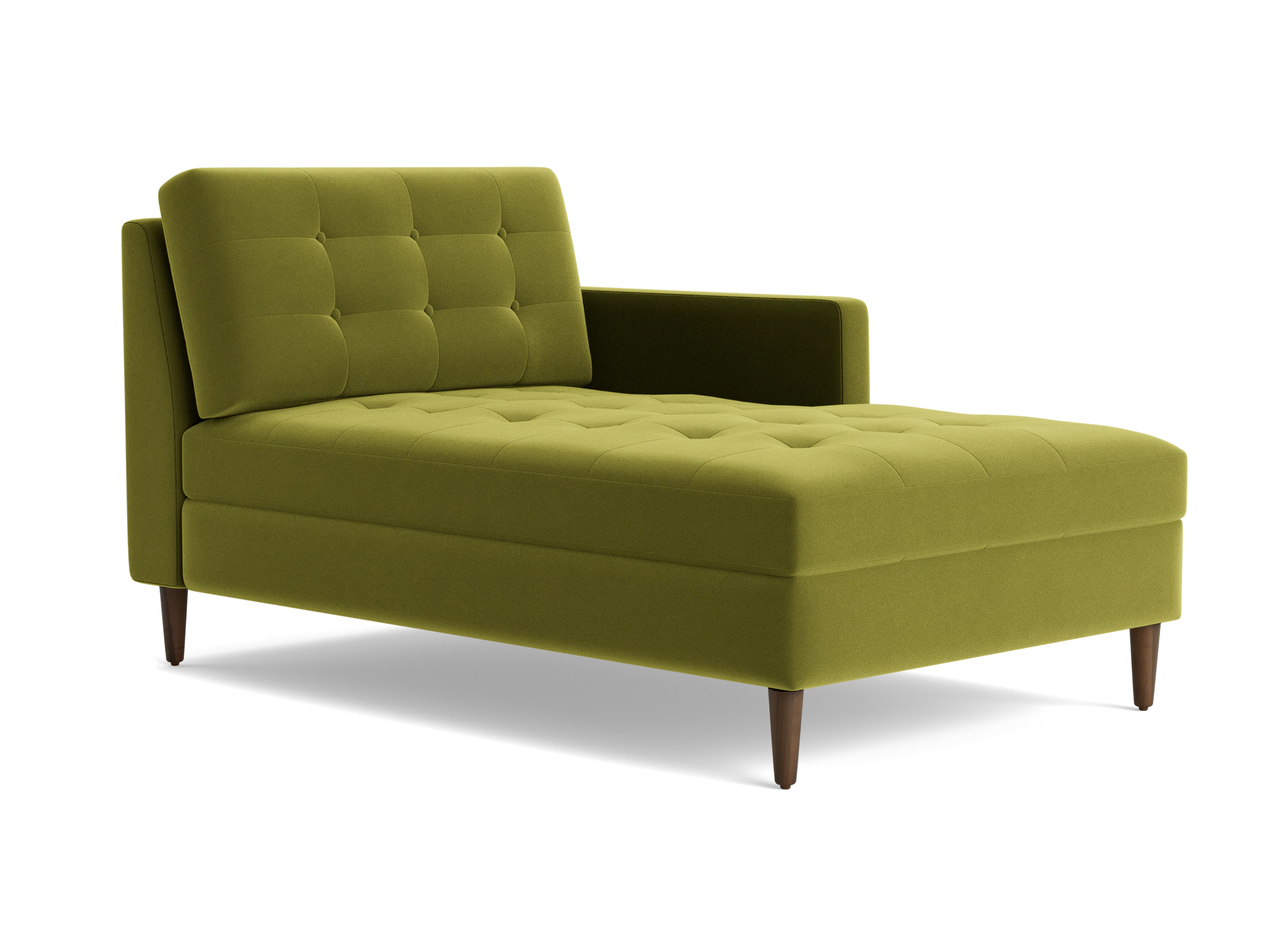 eliot single arm chaise royale apple