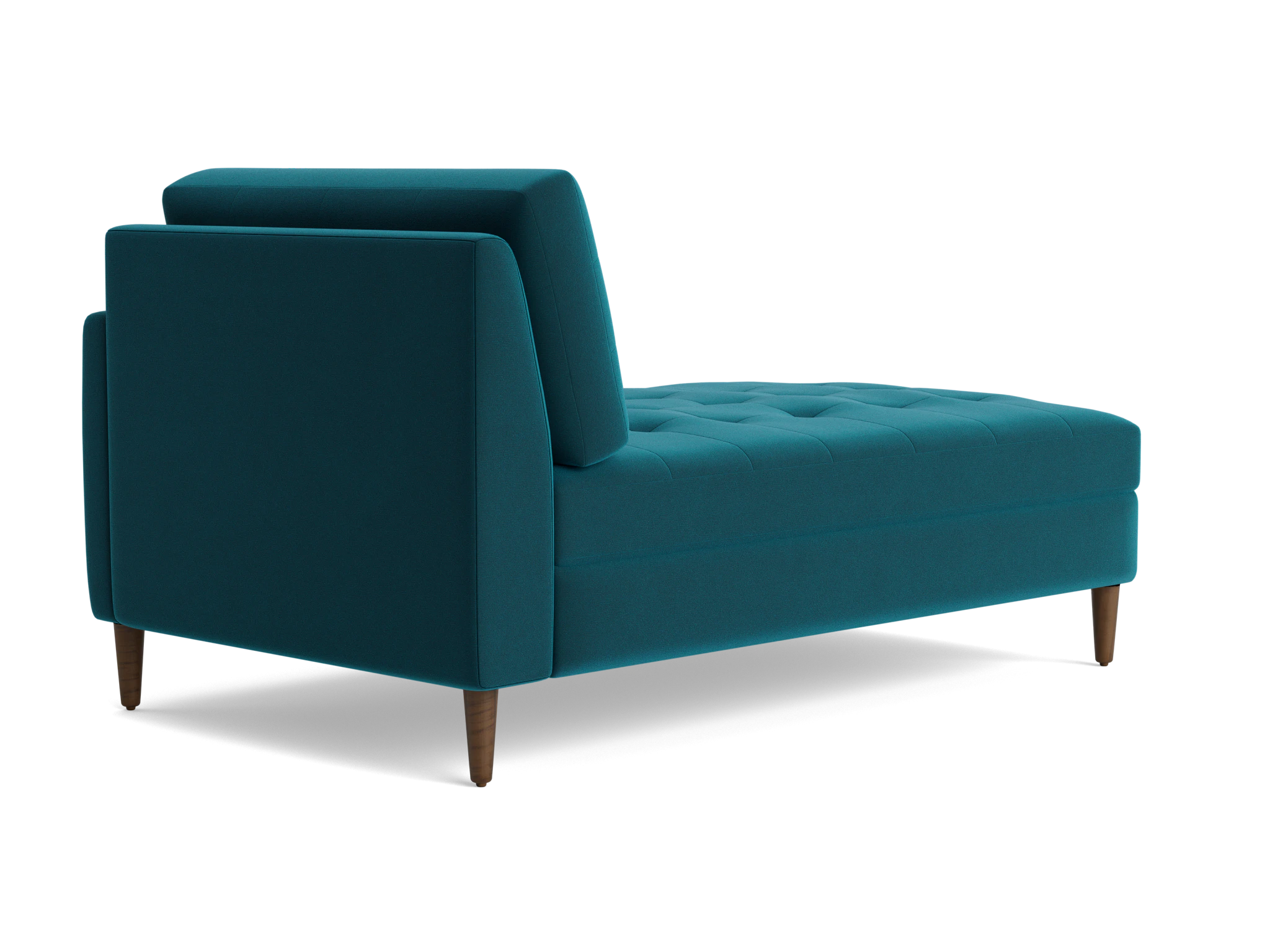 eliot single arm chaise royale peacock