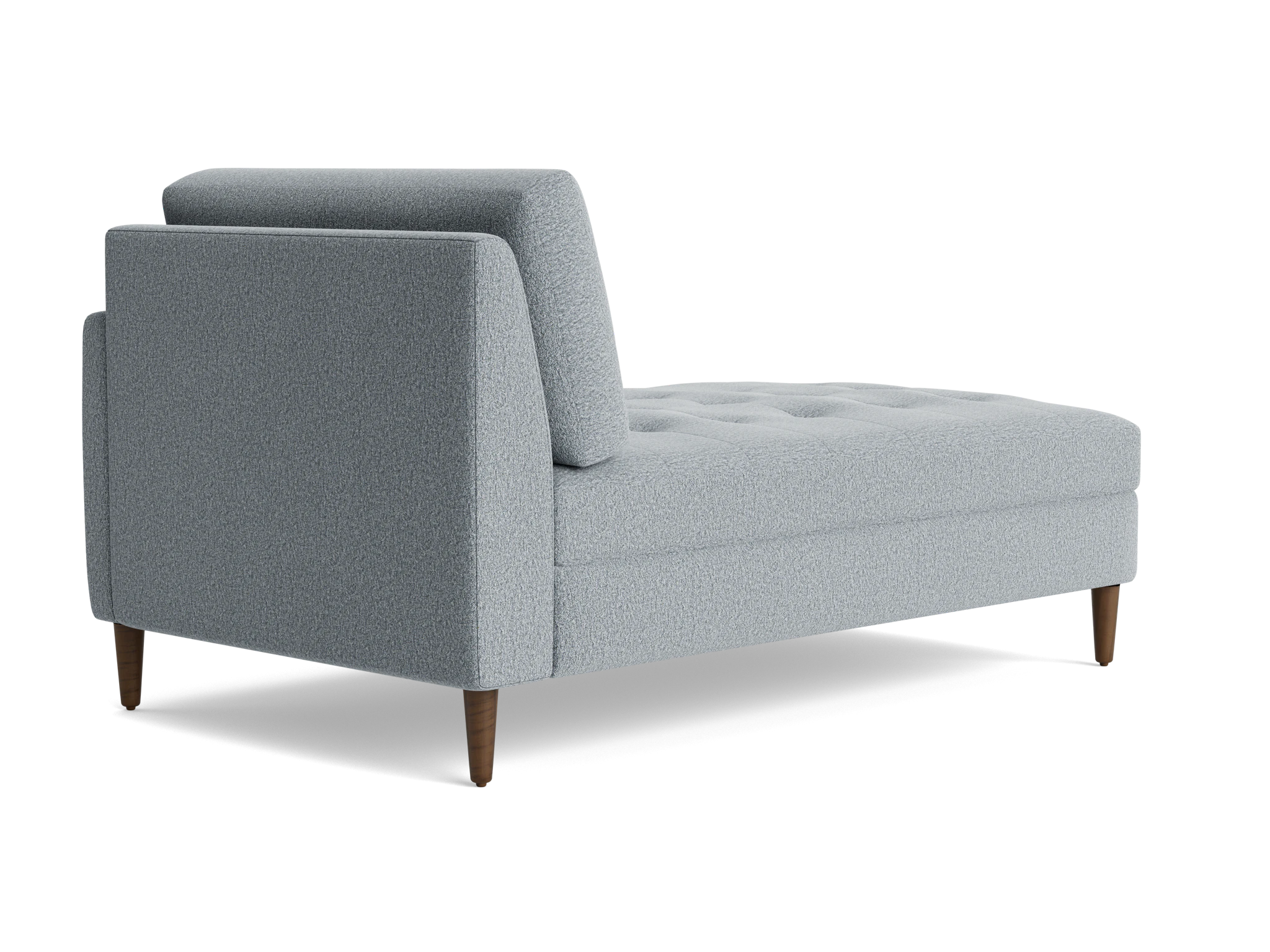 eliot single arm chaise synergy pewter