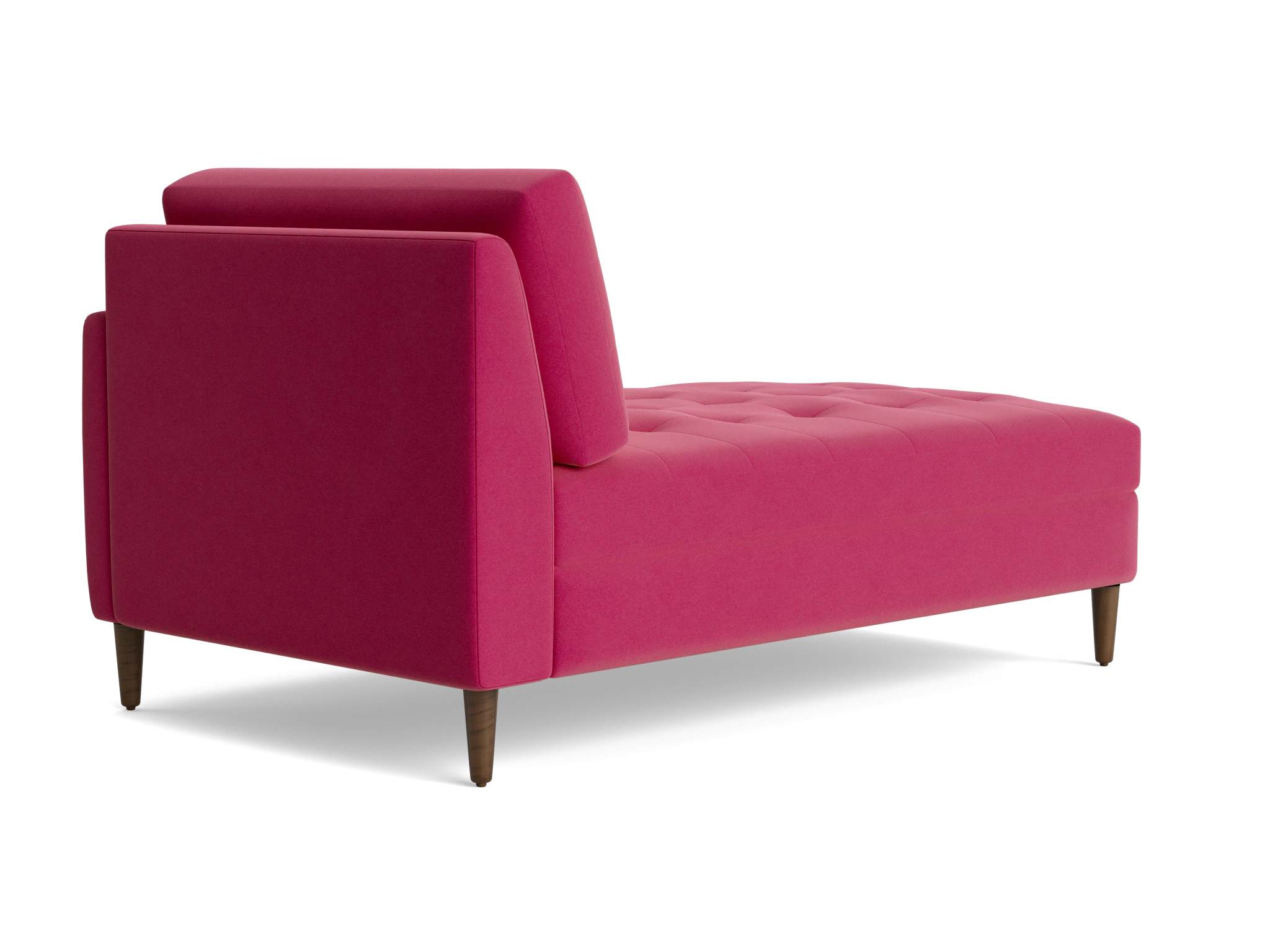 eliot single arm chaise royale berry