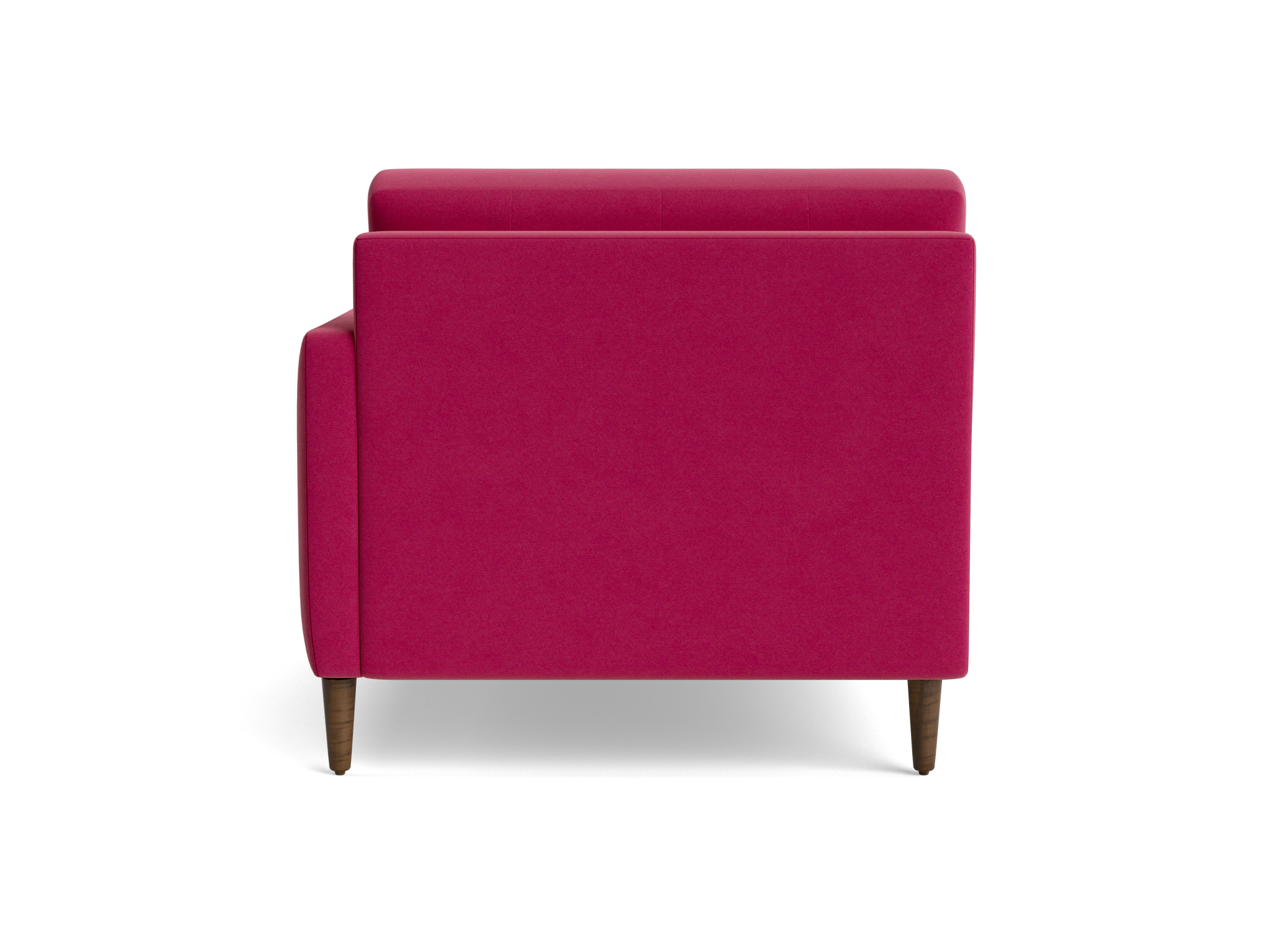 eliot single arm chaise royale berry