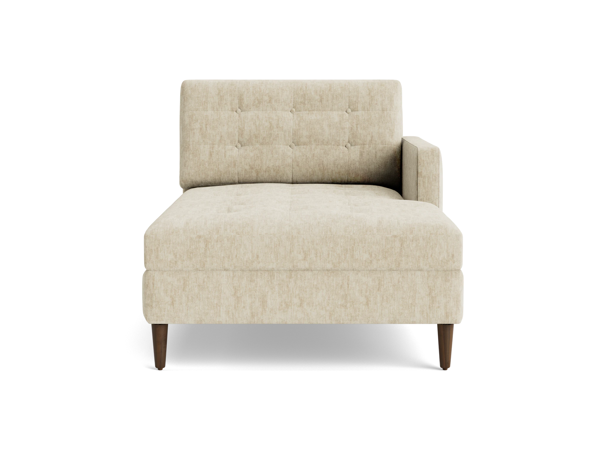 eliot single arm chaise crave irish cream