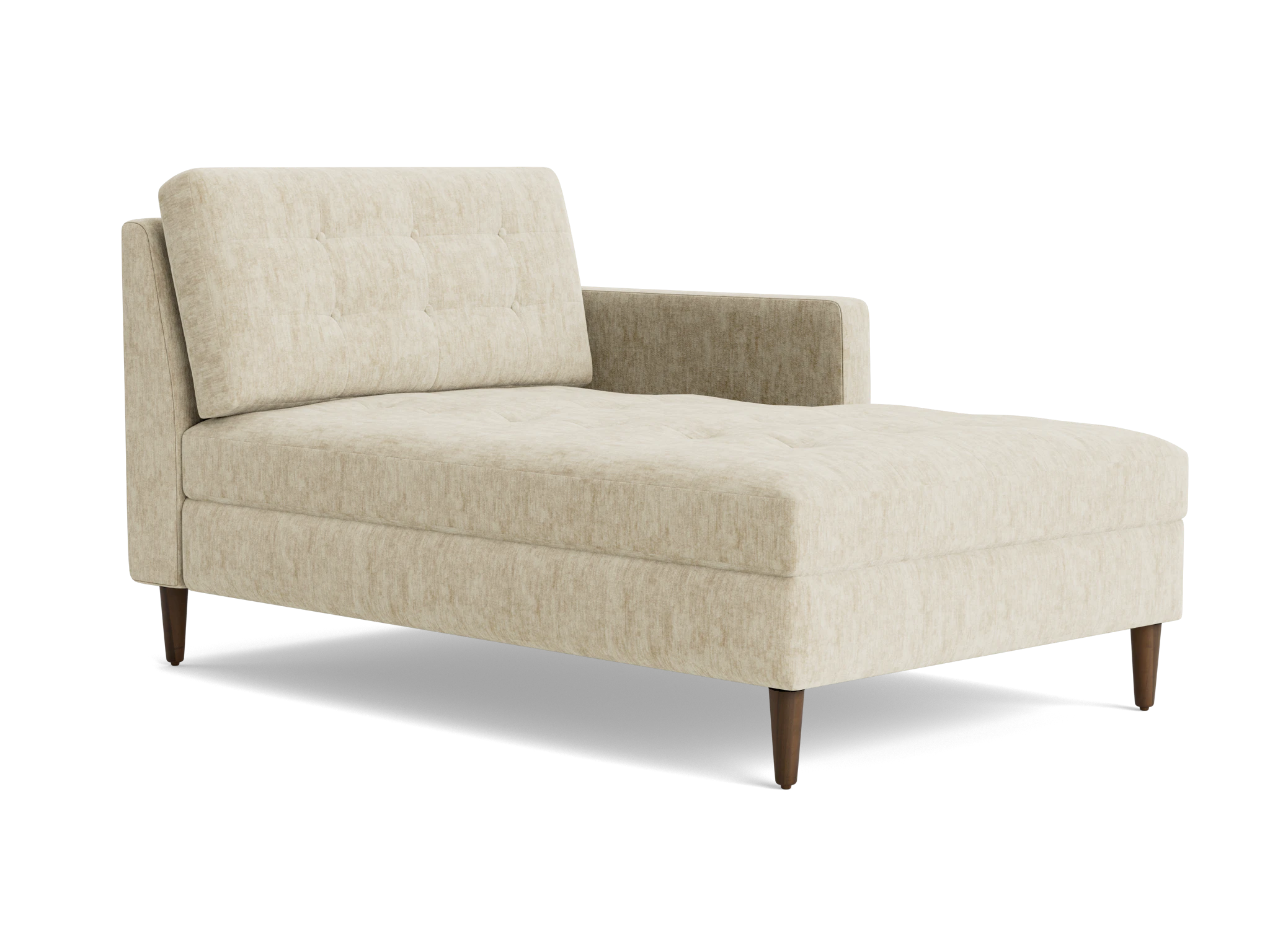 eliot single arm chaise crave irish cream