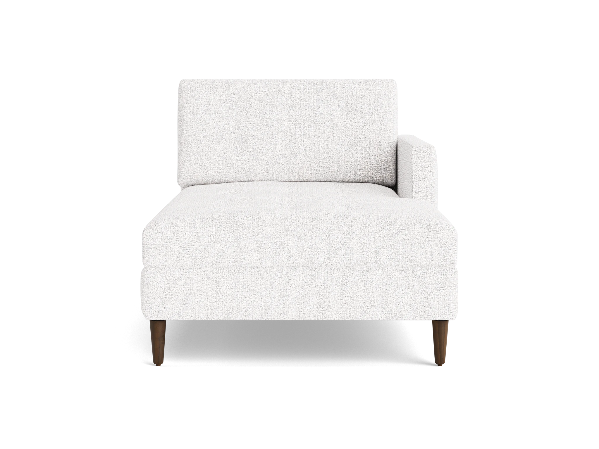 eliot single arm chaise karina pantone cloud dancer