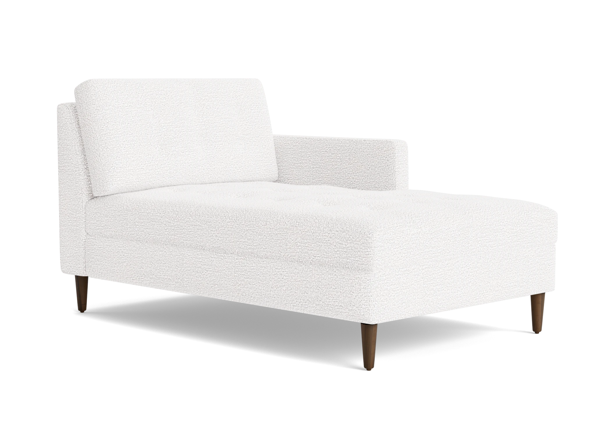 eliot single arm chaise karina pantone cloud dancer
