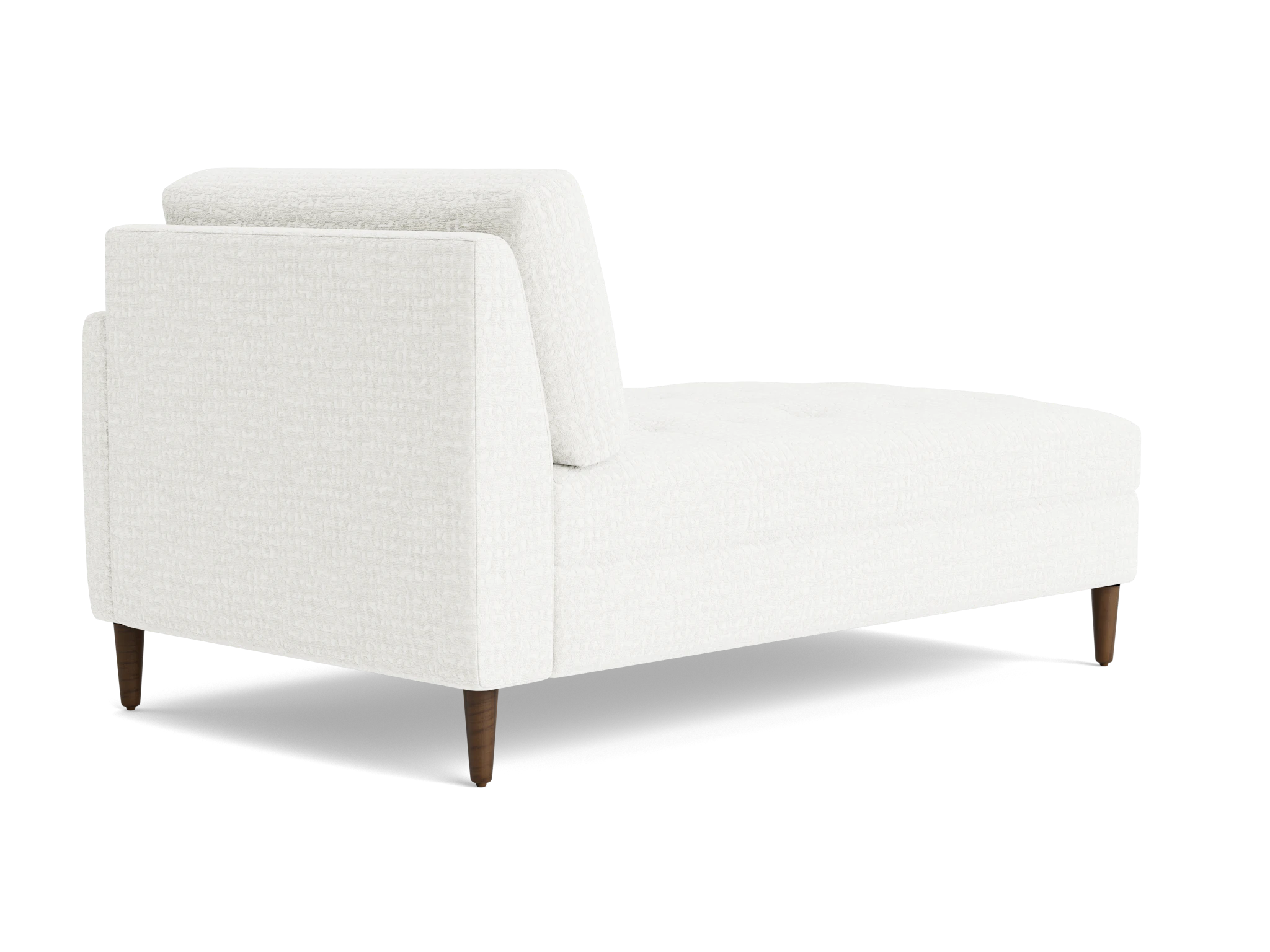 eliot single arm chaise soul pantone cloud dancer