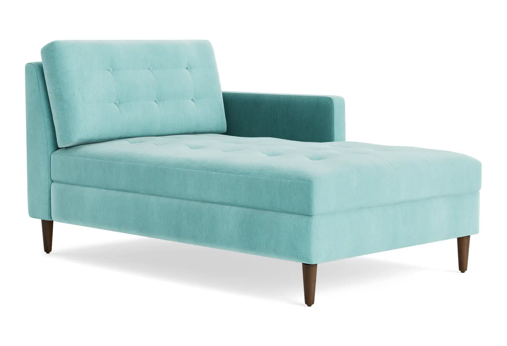 eliot single arm chaise sorrento pantone aquatic