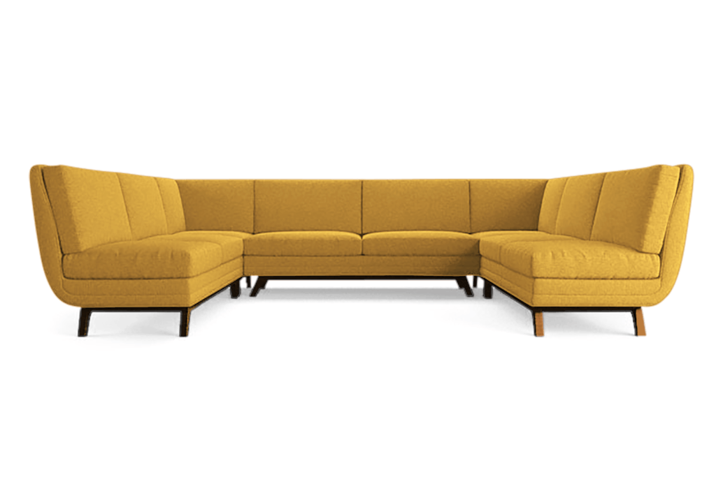 calhoun armless sofa sectional %285 piece%29 bentley daisey