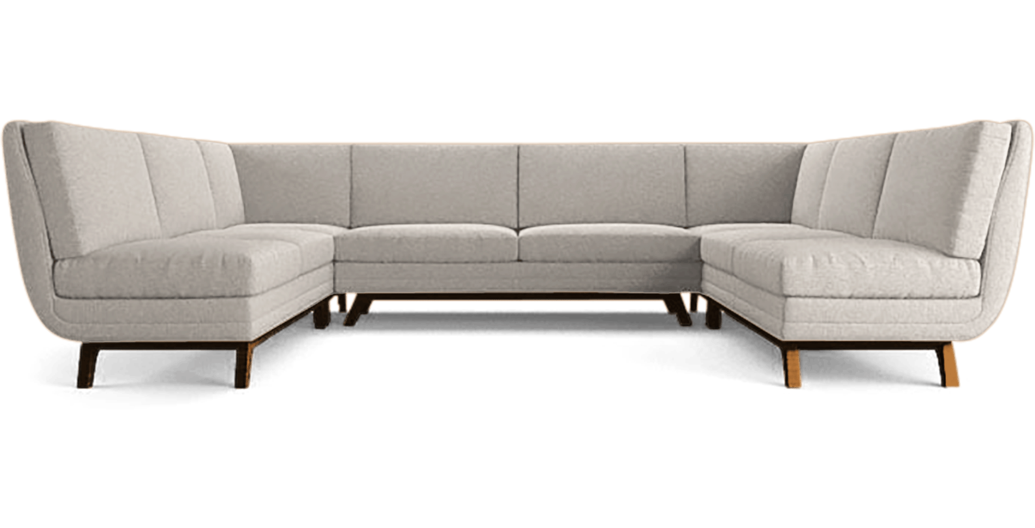 calhoun armless sofa sectional %285 piece%29 lucky divine