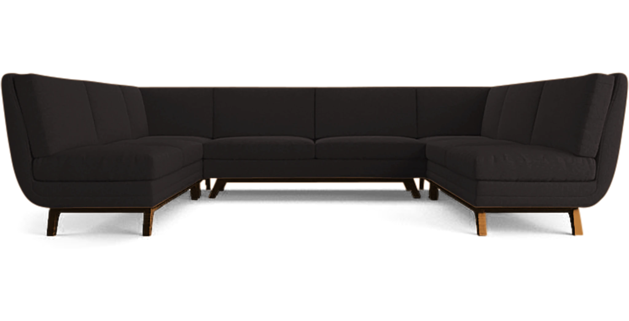 Calhoun Armless U-Sofa Sectional (5 piece)