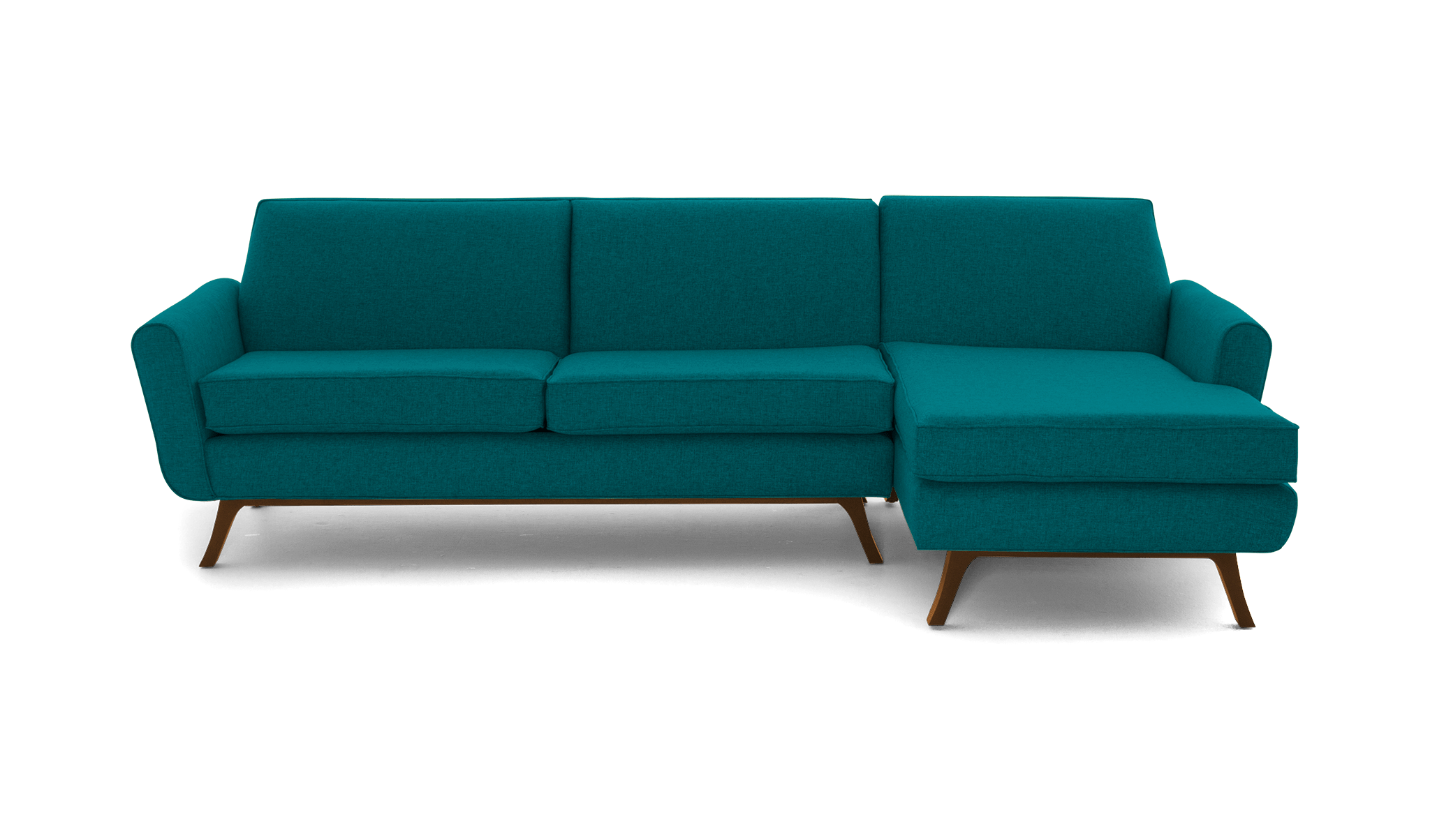 hyland sectional lucky turquoise
