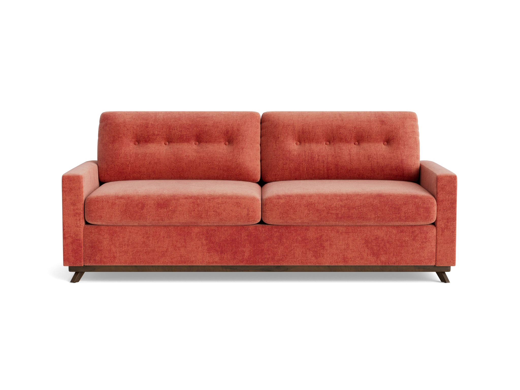 hopson sleeper sofa plush terra rose