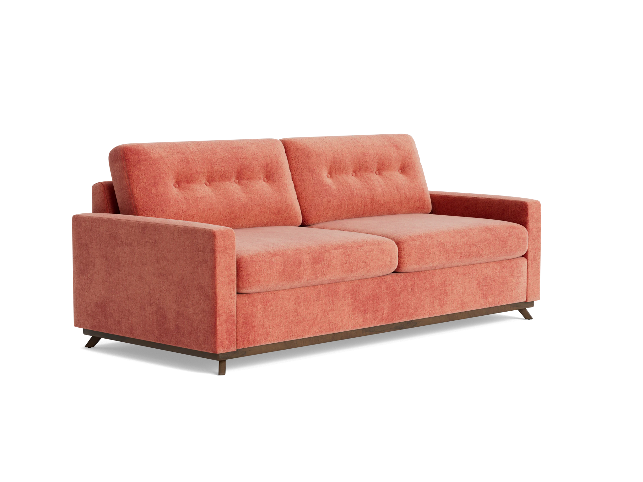 hopson sleeper sofa plush terra rose