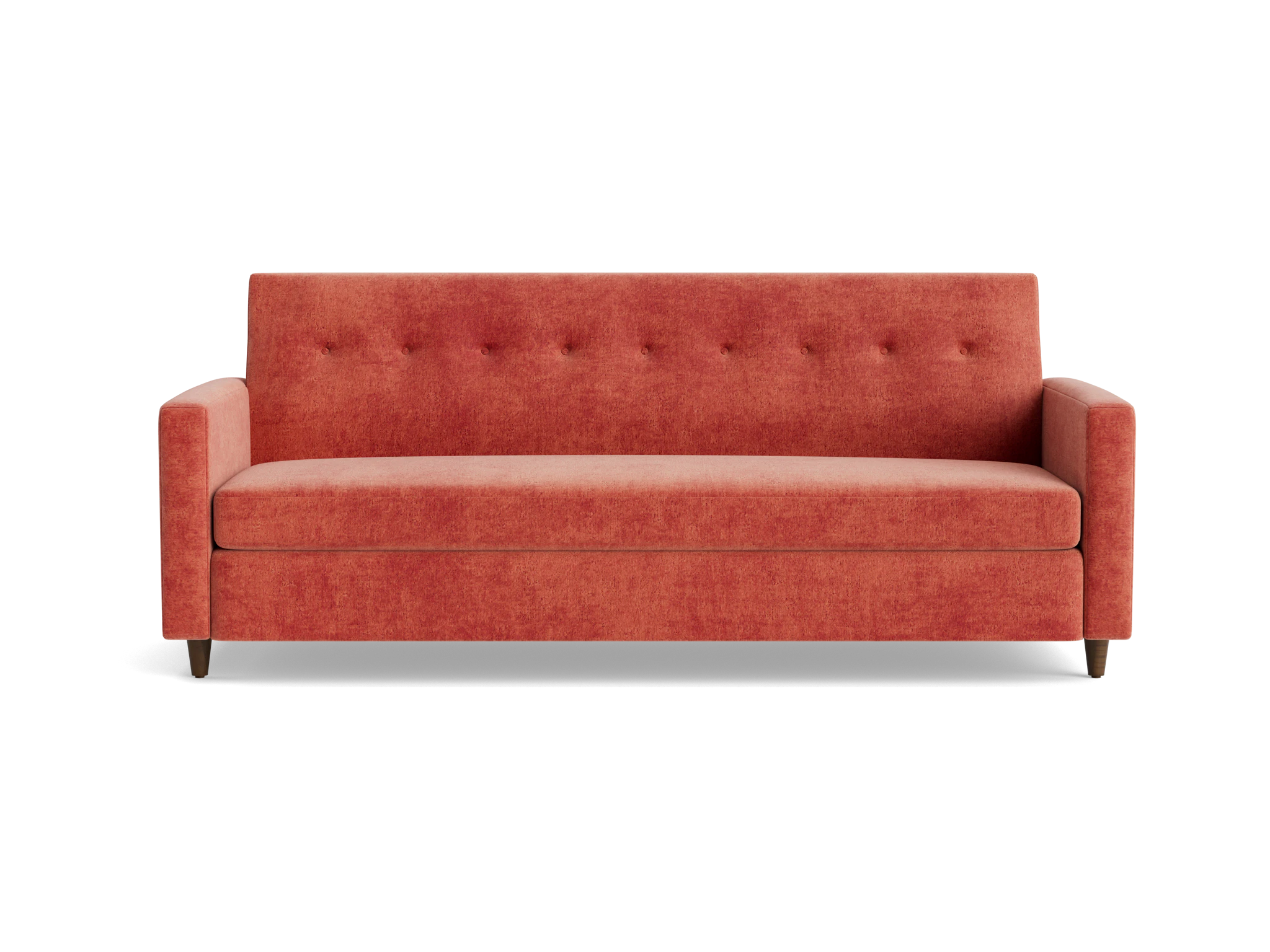 korver sleeper sofa plush terra rose