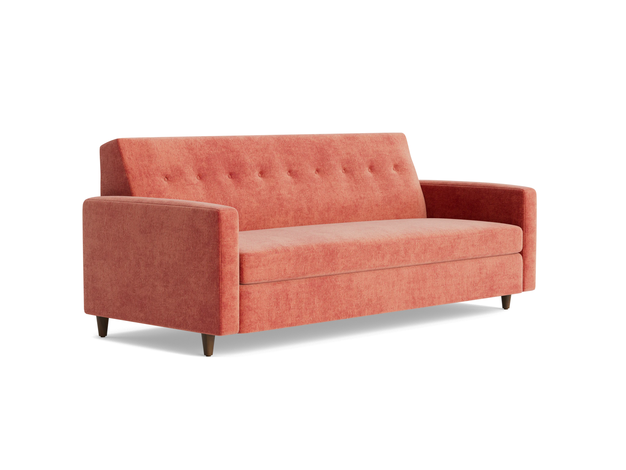 korver sleeper sofa plush terra rose