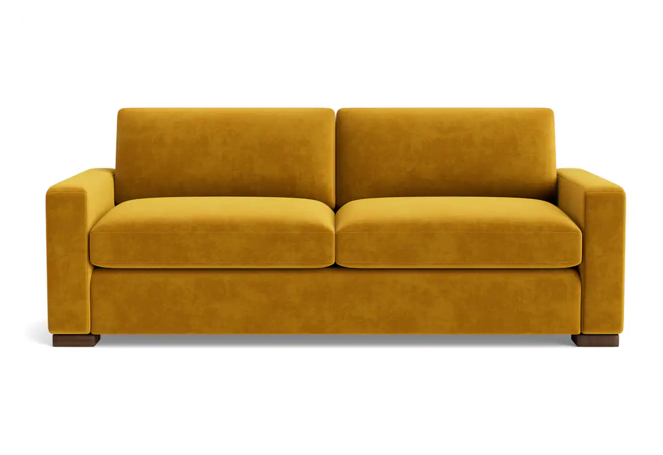 anton sofa harper amber gold