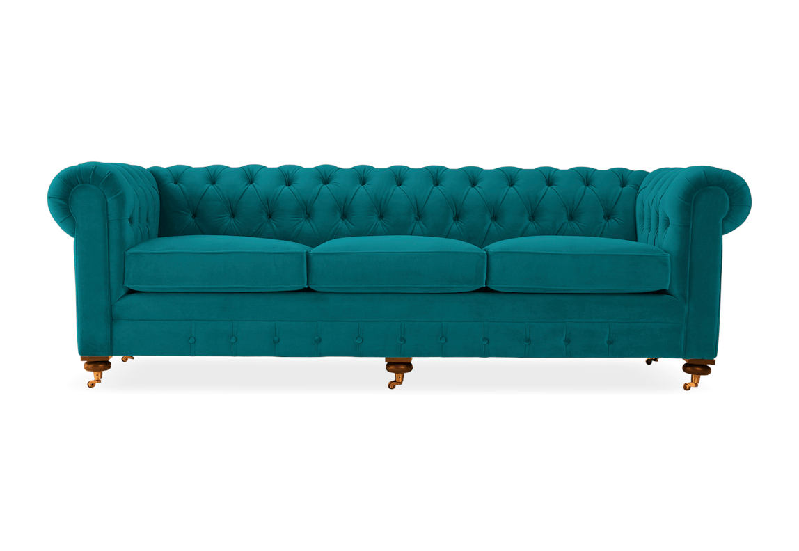 liam sofa lucky turquoise