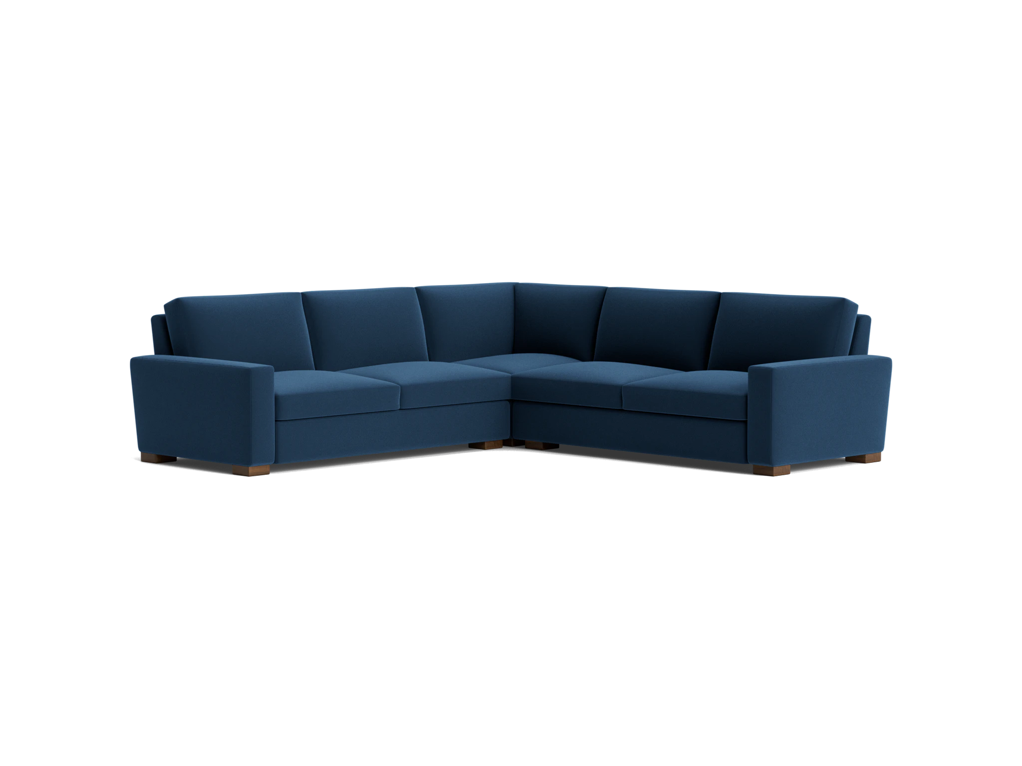 anton corner sectional royale cobalt