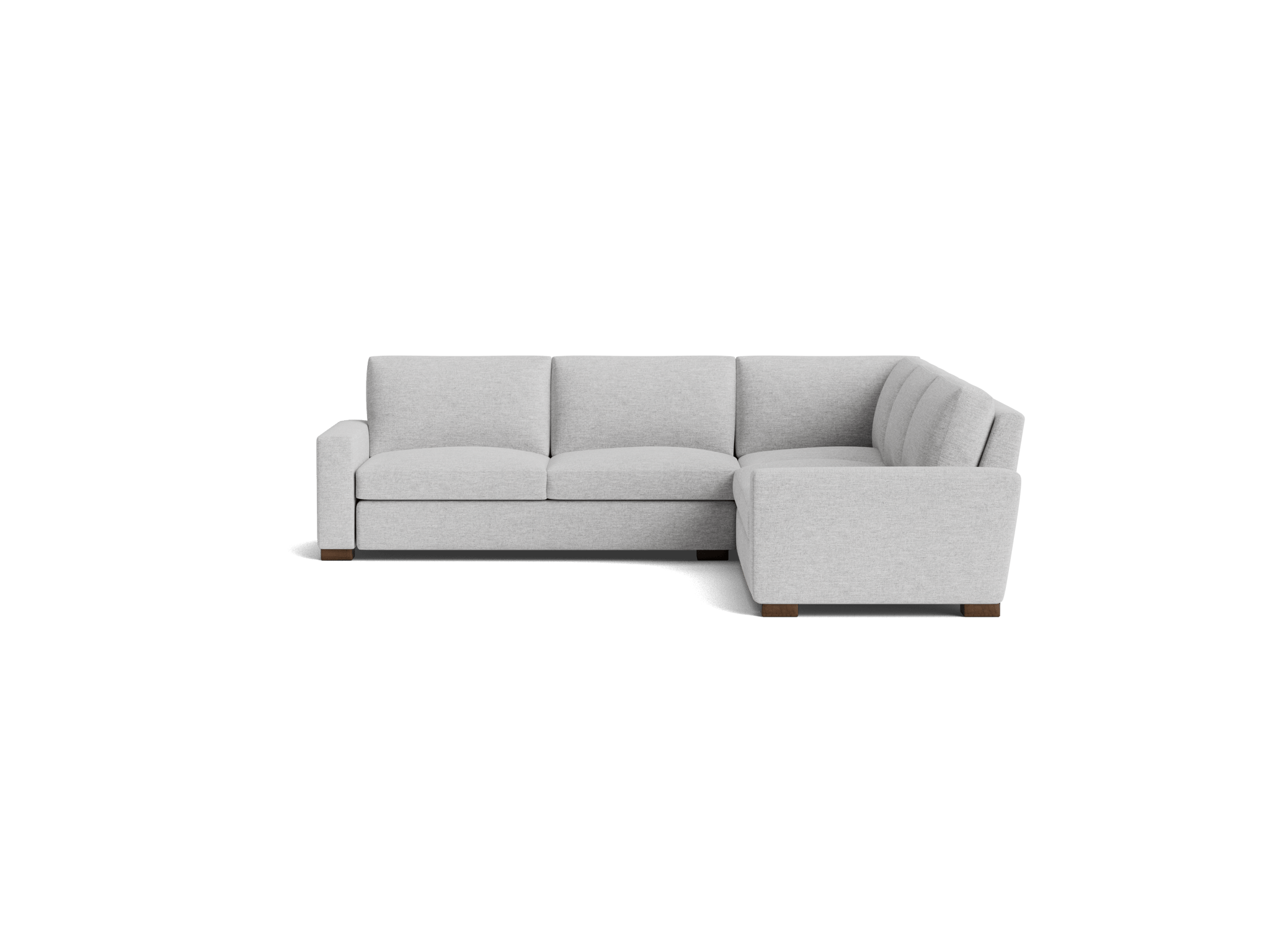 anton corner sectional milo dove