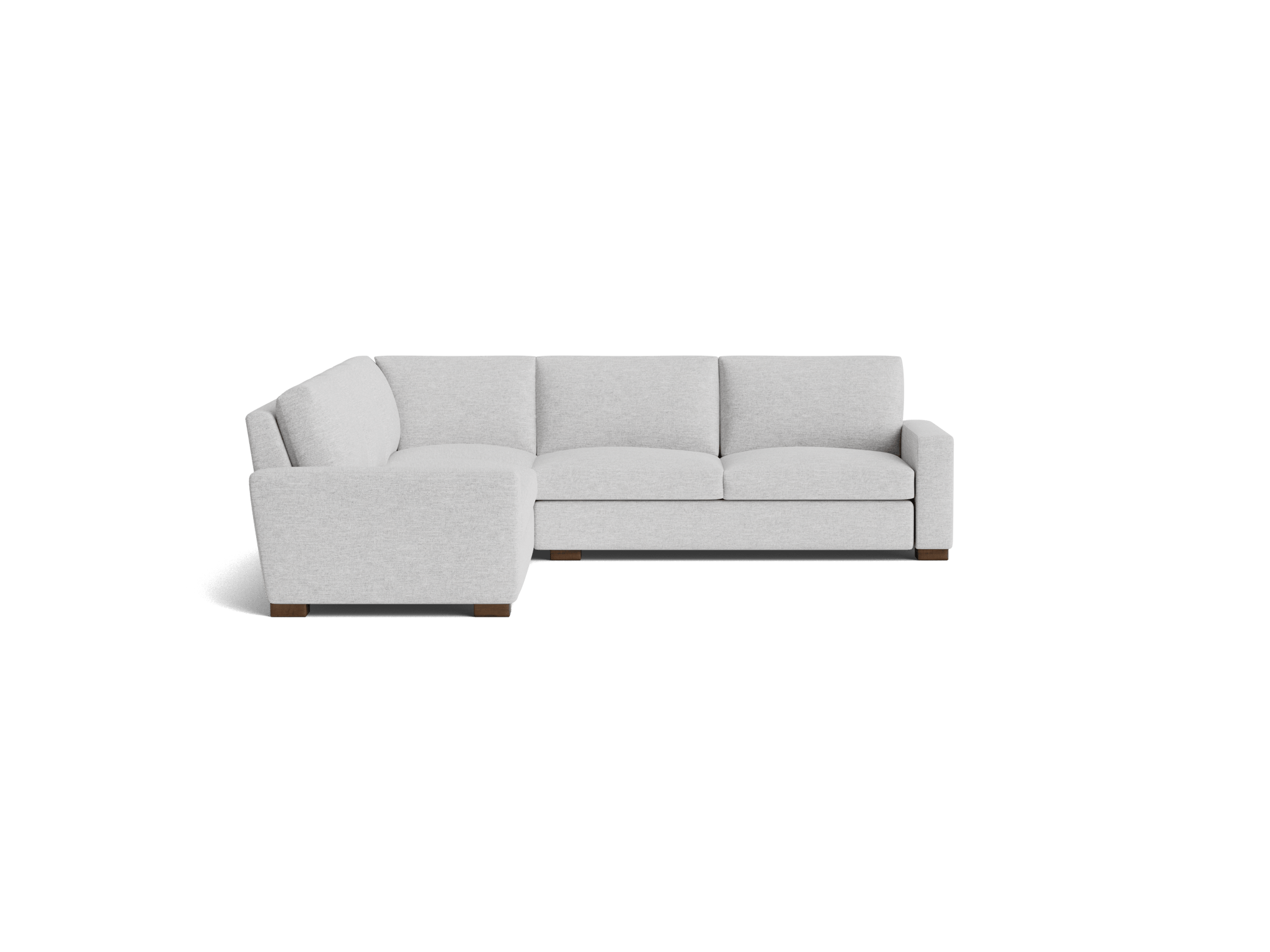 anton corner sectional milo dove