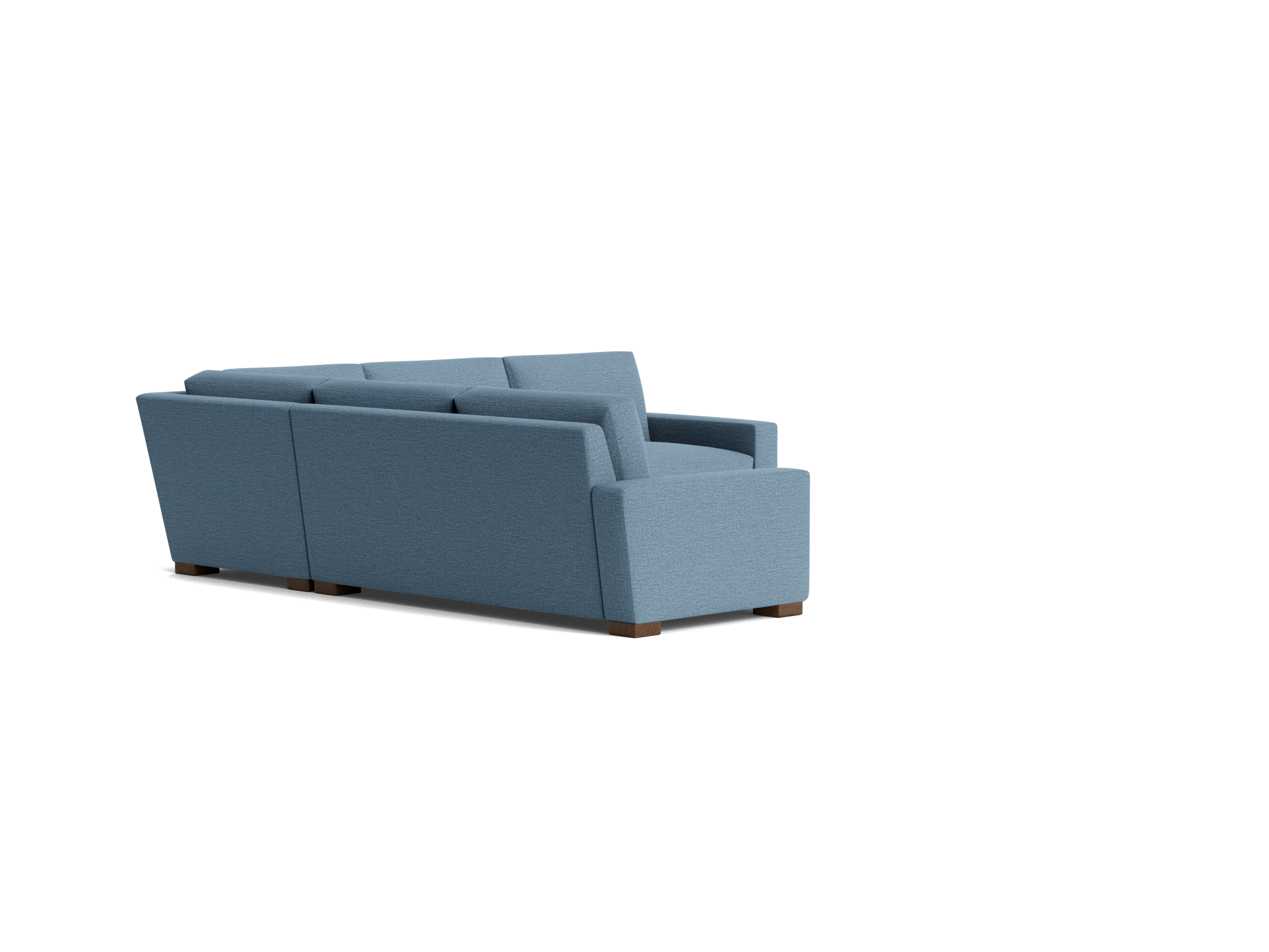 anton corner sectional milo french blue