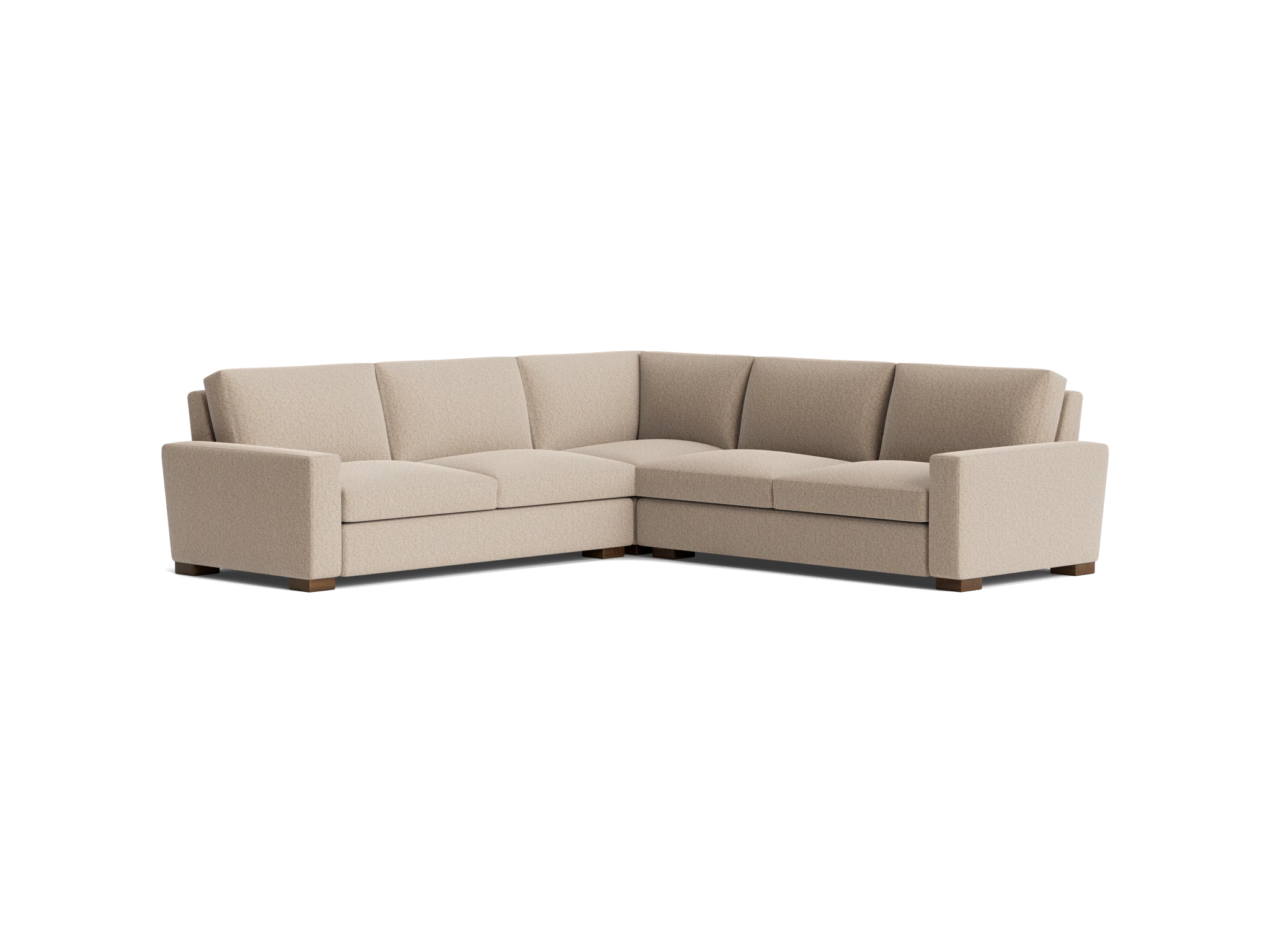 anton corner sectional villa sand