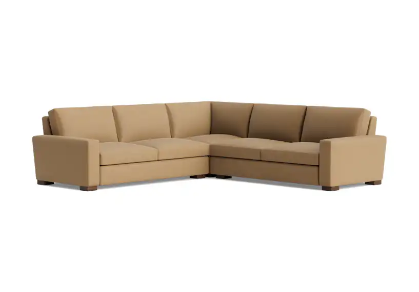 anton corner sectional washed california biscuit