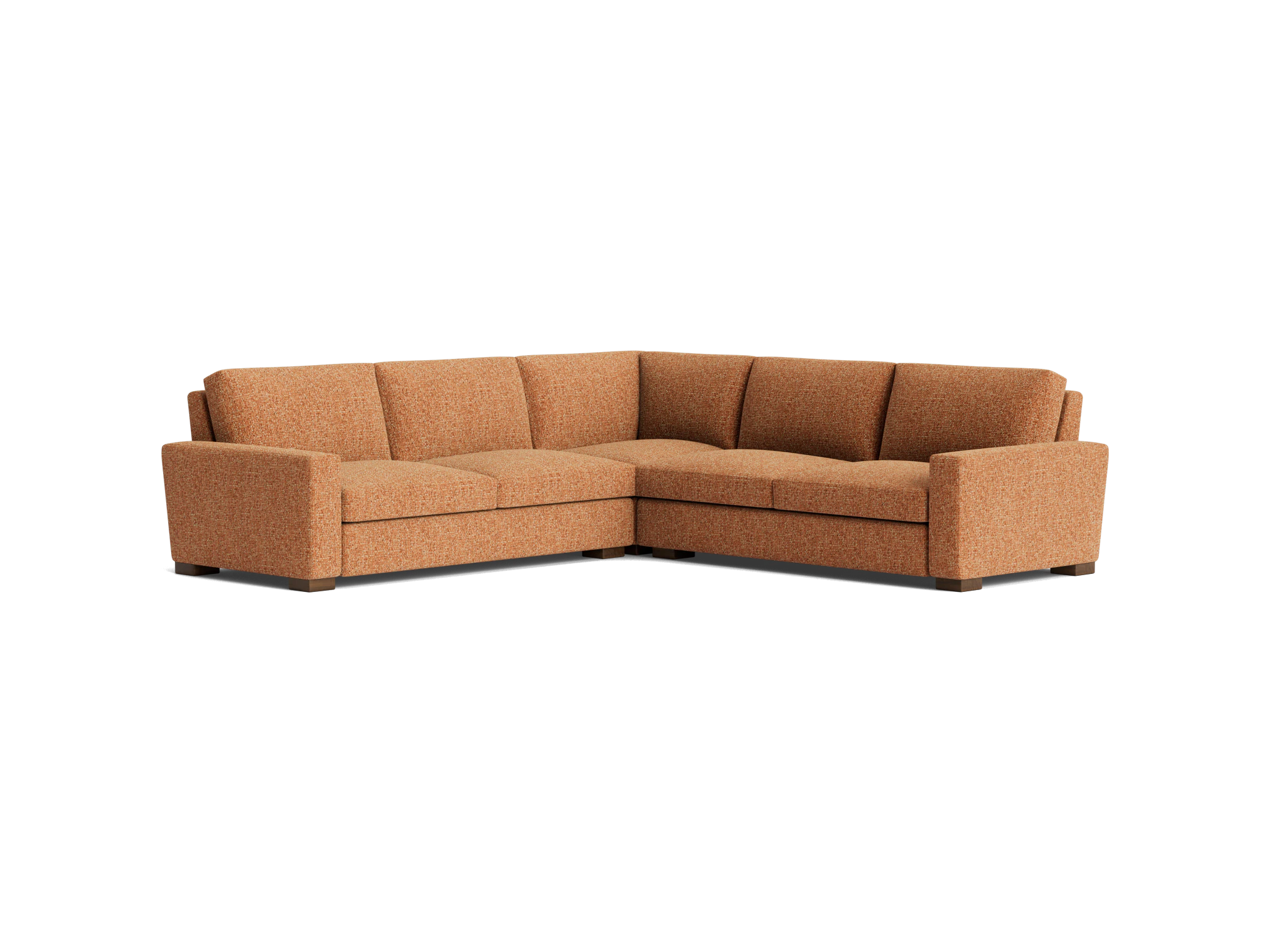 anton corner sectional bungalow pantone glazed ginger