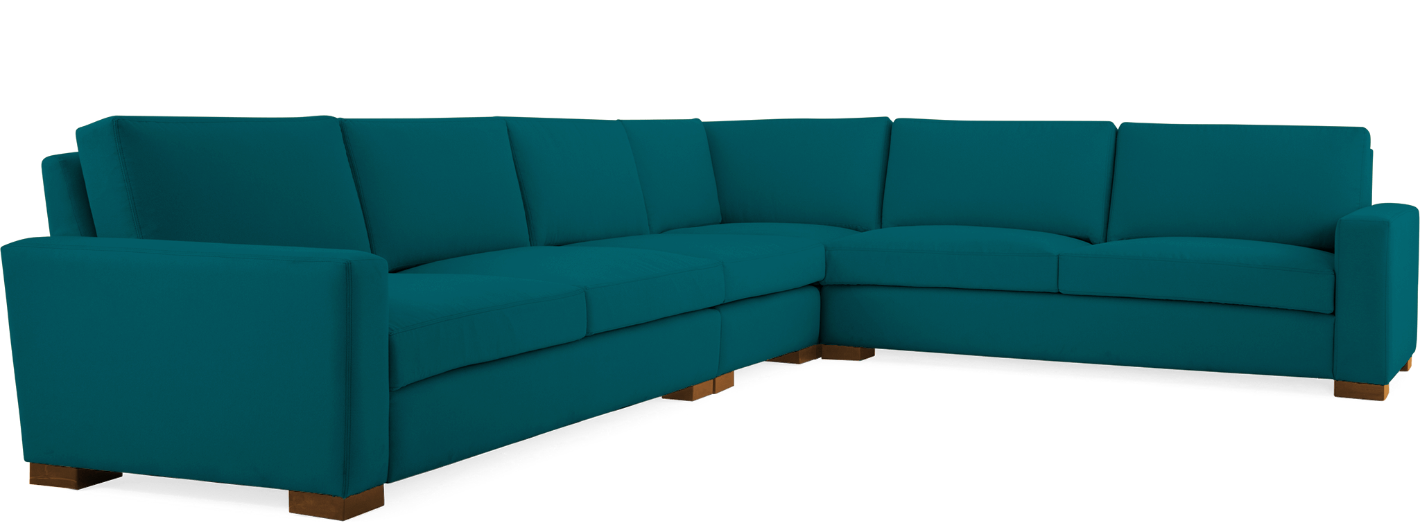 anton sectional lucky turquoise
