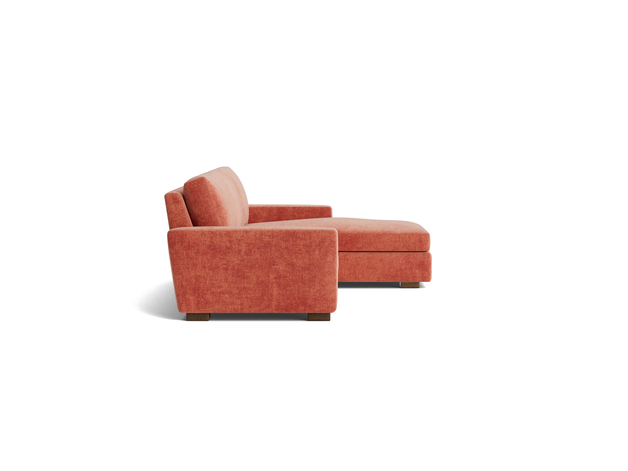 anton sectional plush terra rose