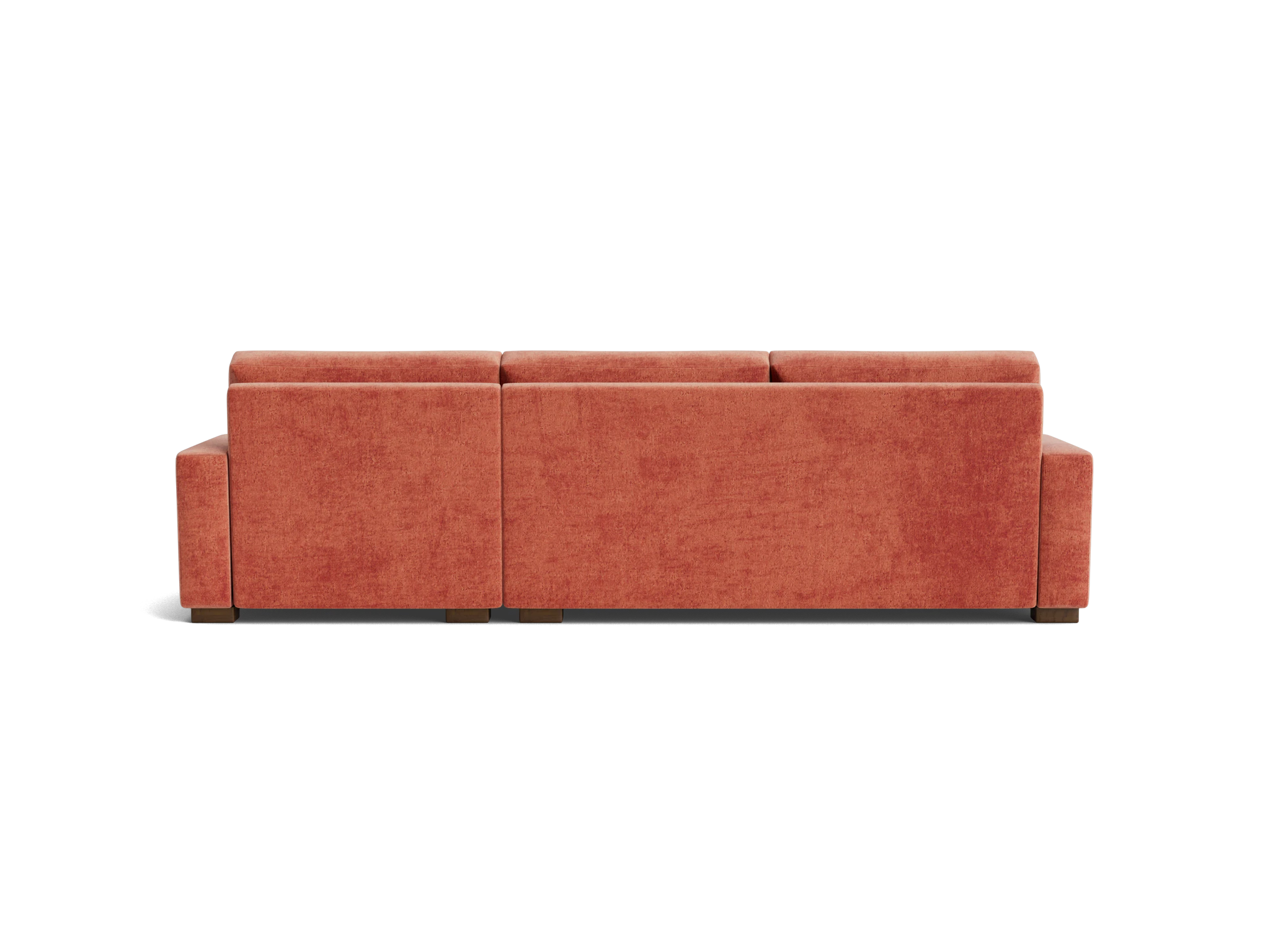 anton sectional plush terra rose