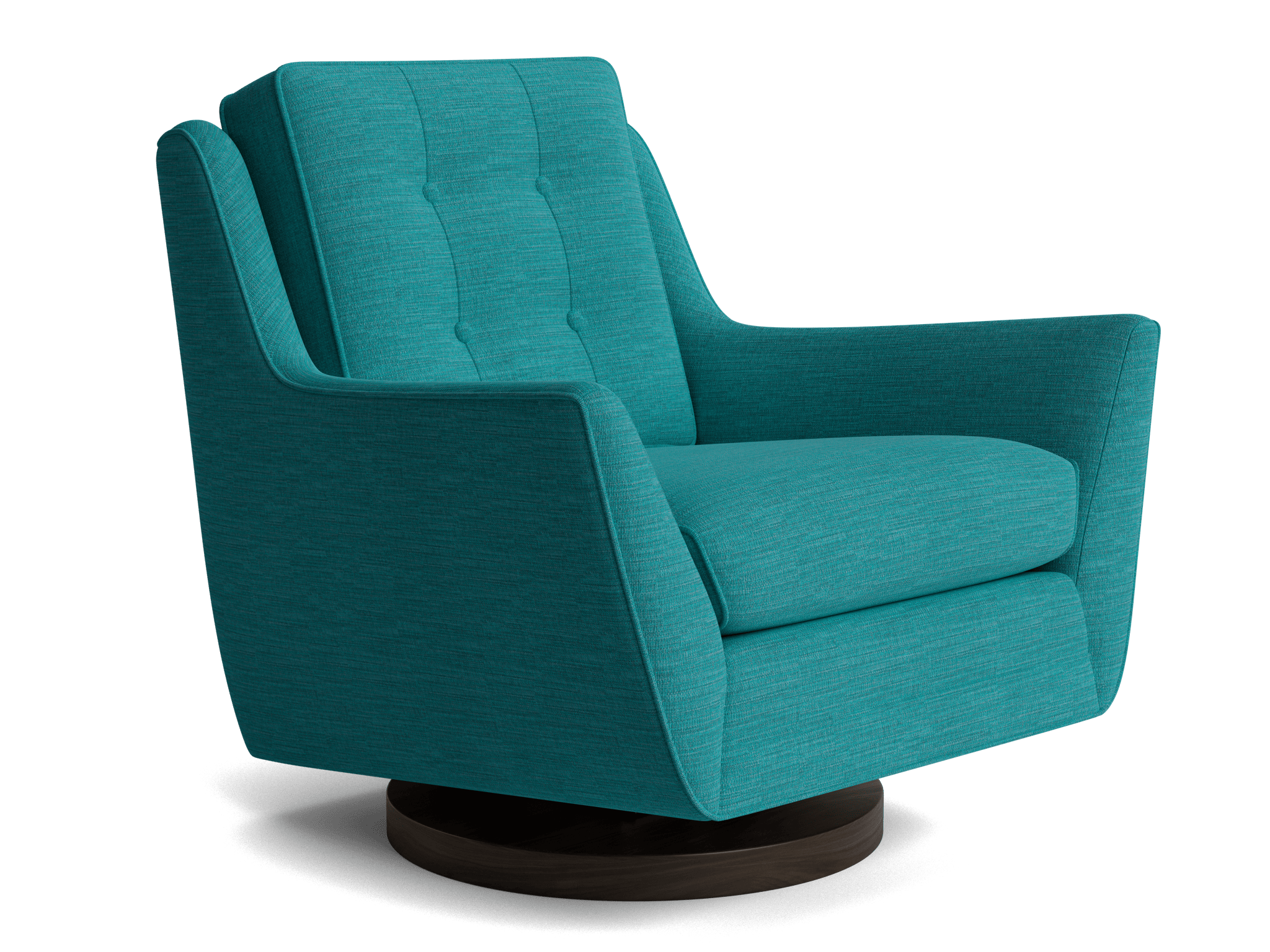 eastwood swivel chair lucky turquoise