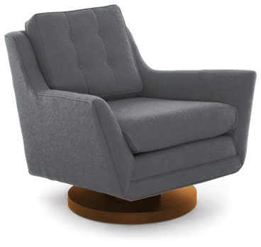 eastwood swivel chair essence ash
