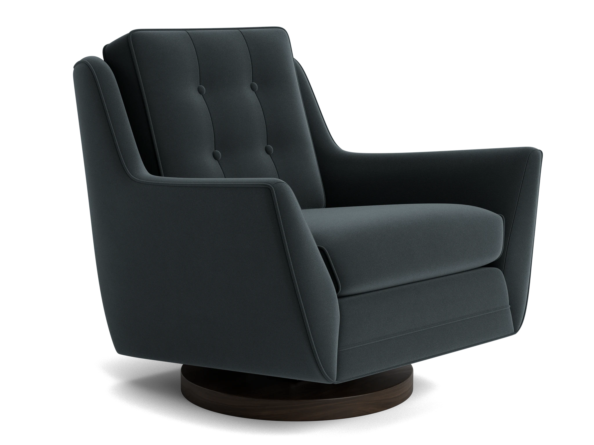 eastwood swivel chair royale gunmetal